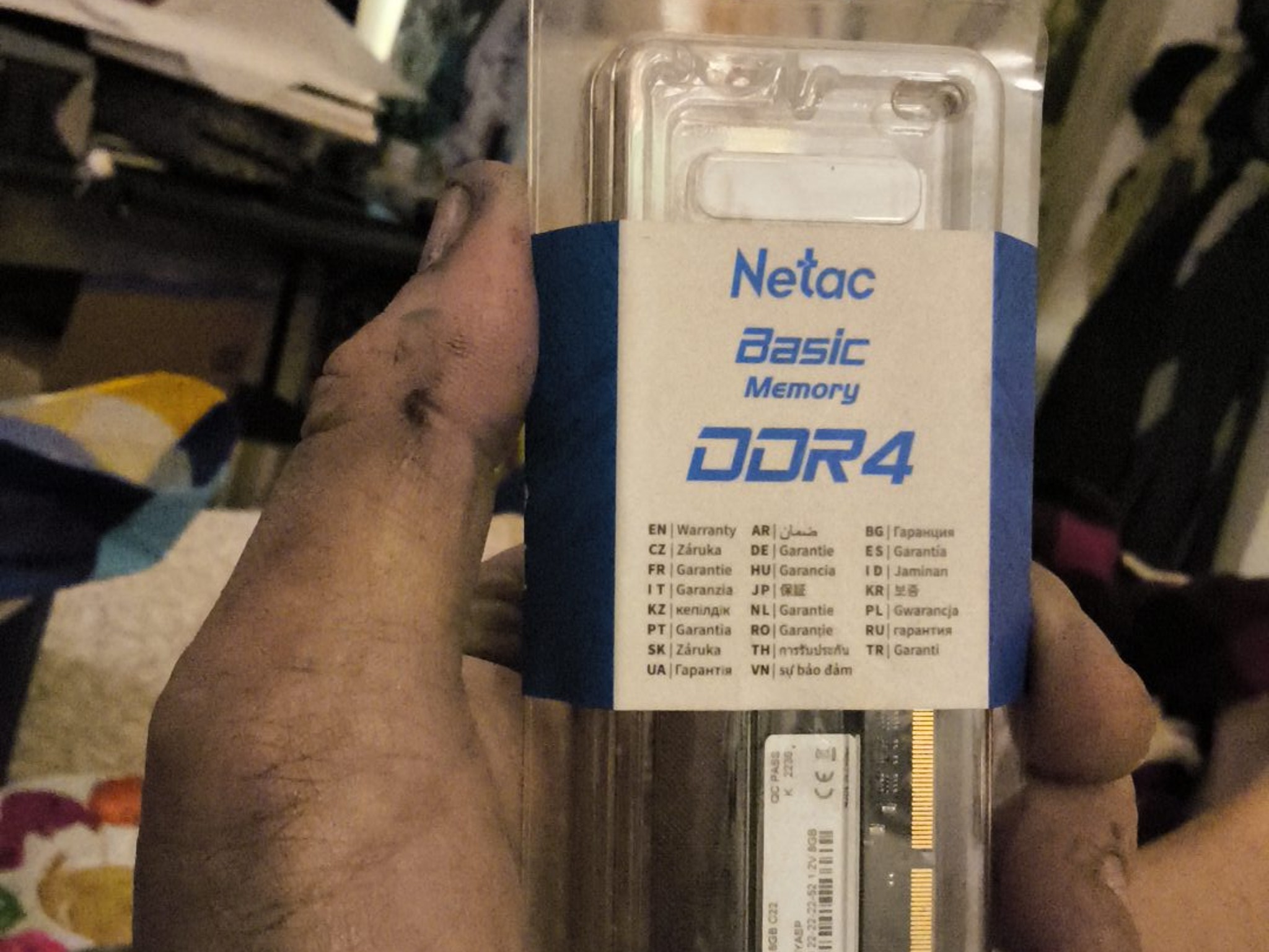 16GB (2×8GB) DDR4-2666 DESKTOP RAM — NEW/SEALED”