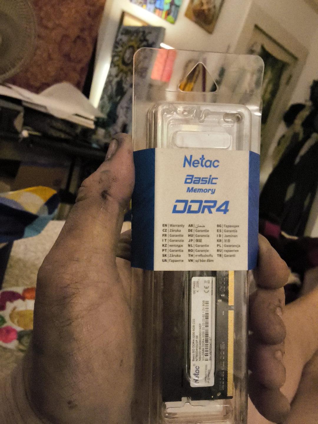 16GB (2×8GB) DDR4-2666 DESKTOP RAM — NEW/SEALED”