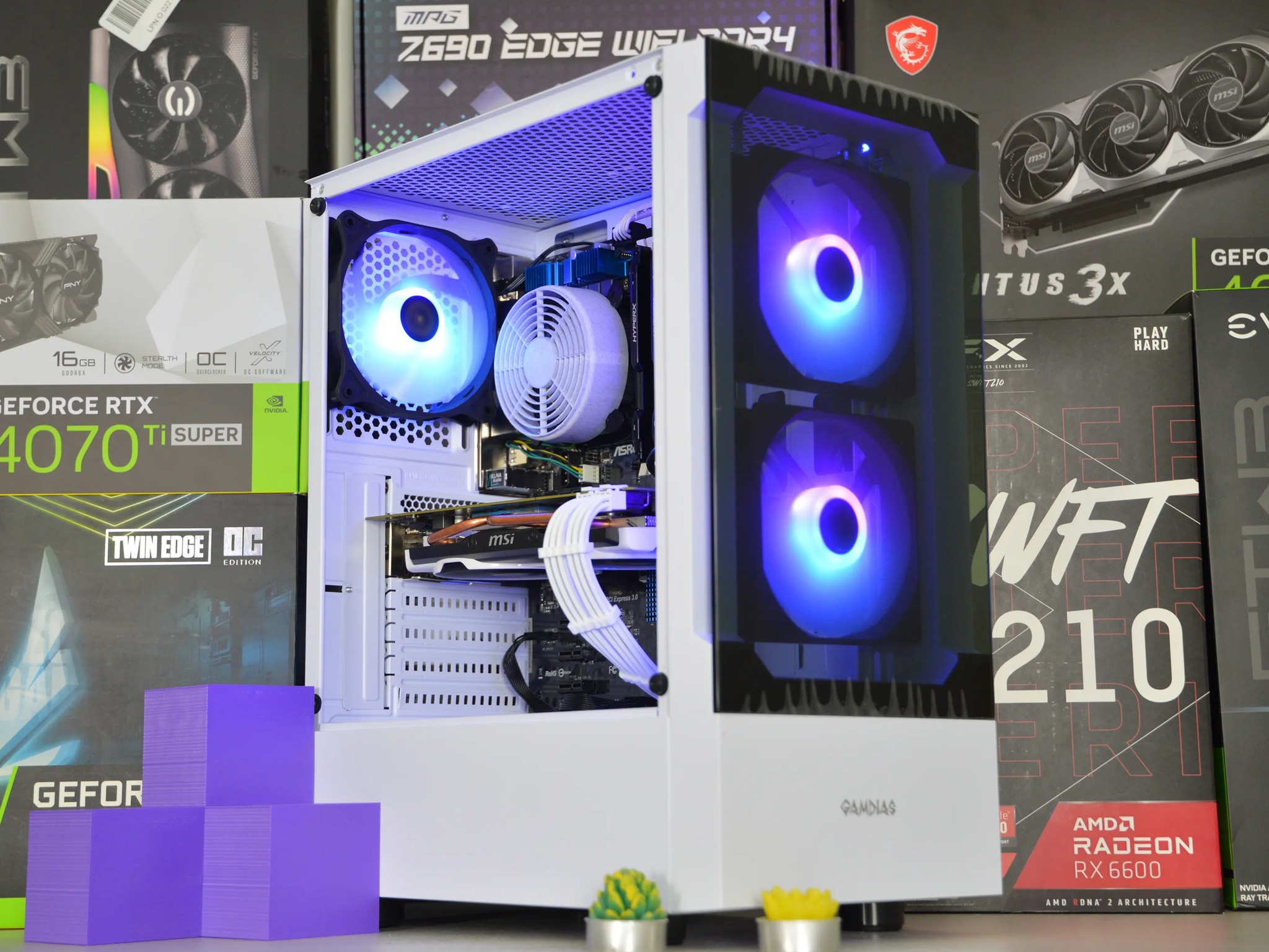 ⚫❄️| R9 380 | INTEL i5 4590 | 16GB DDR3 RAM | 512GB SATA SSD | Midnight Frost |