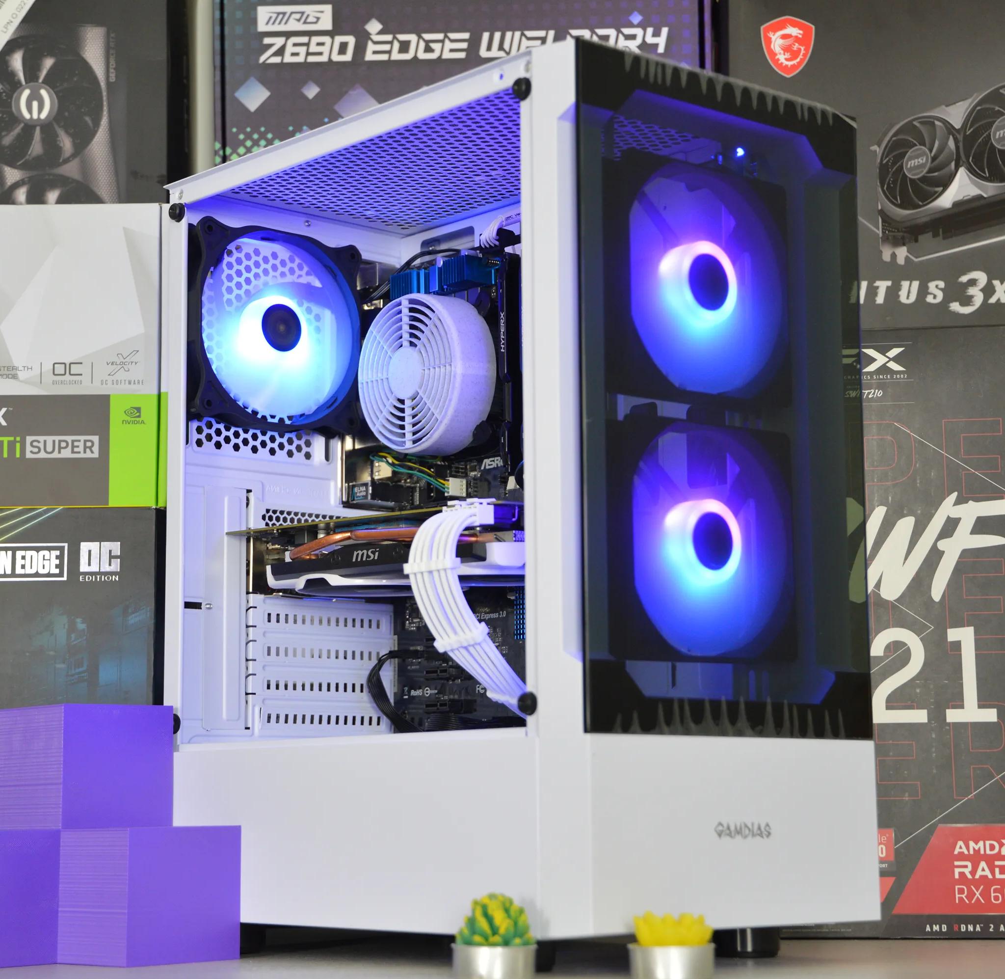 ⚫❄️| R9 380 | INTEL i5 4590 | 16GB DDR3 RAM | 512GB SATA SSD | Midnight Frost |