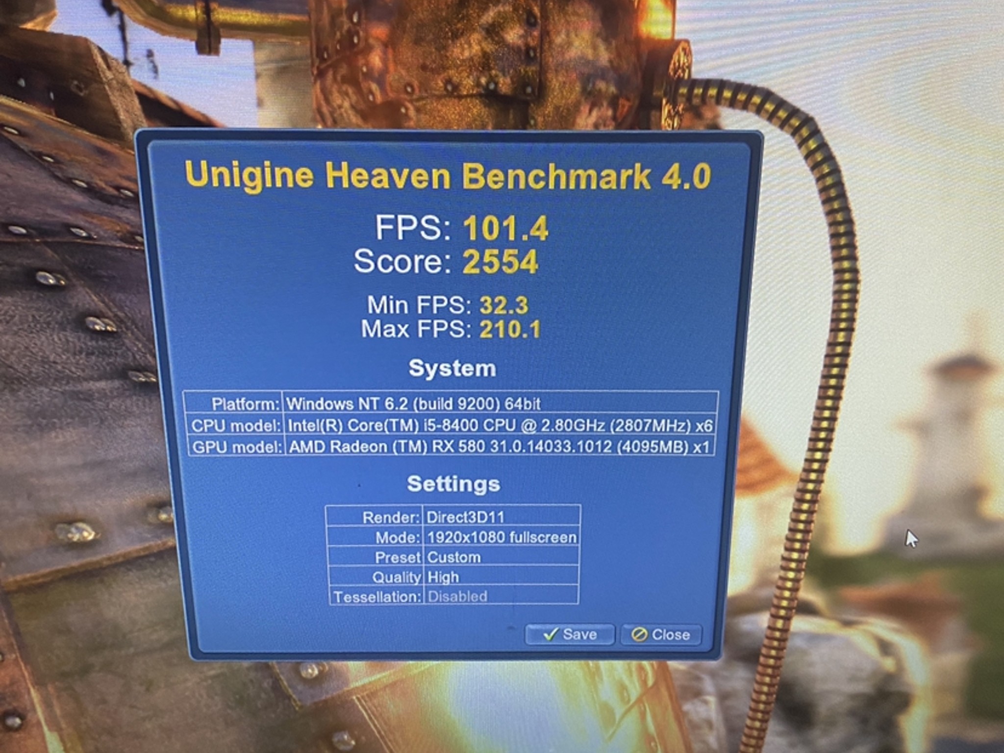 Raze | i5-8400 RX580 Gaming PC