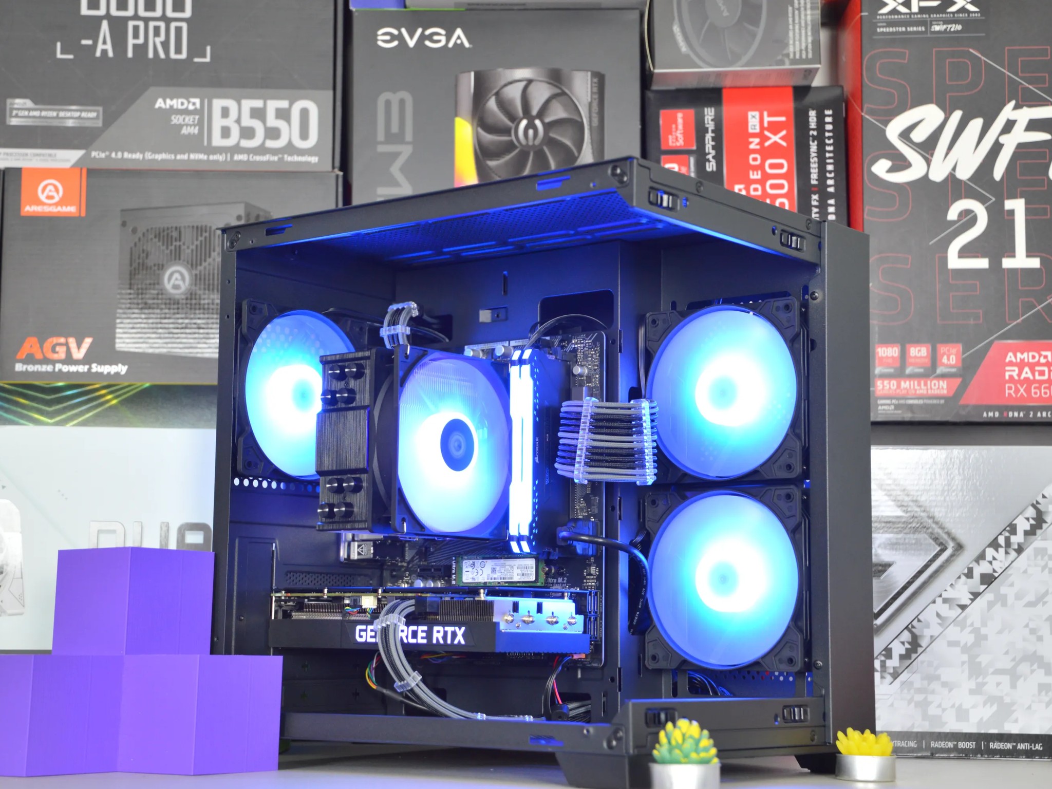 💸👑| RTX 3060 TI 8GB | RYZEN 5 5500 | 32GB DDR4 RAM | 1TB NVME SSD | Value King 3.0 |