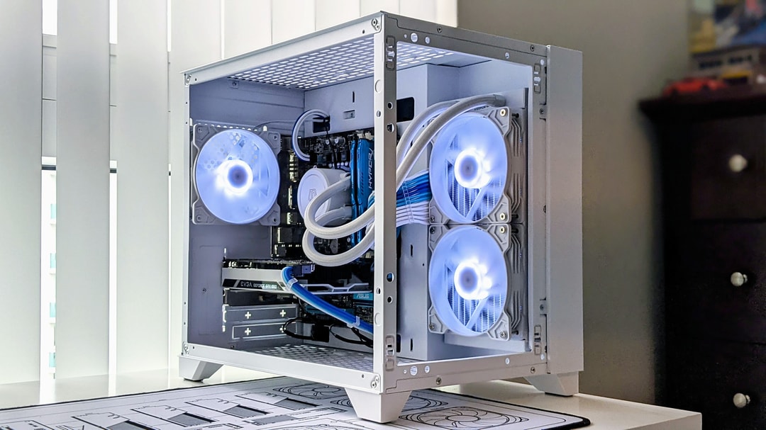 Icicle | GTX 1060 3GB/ Watercooled i7-3770 4c/8t White Gaming PC