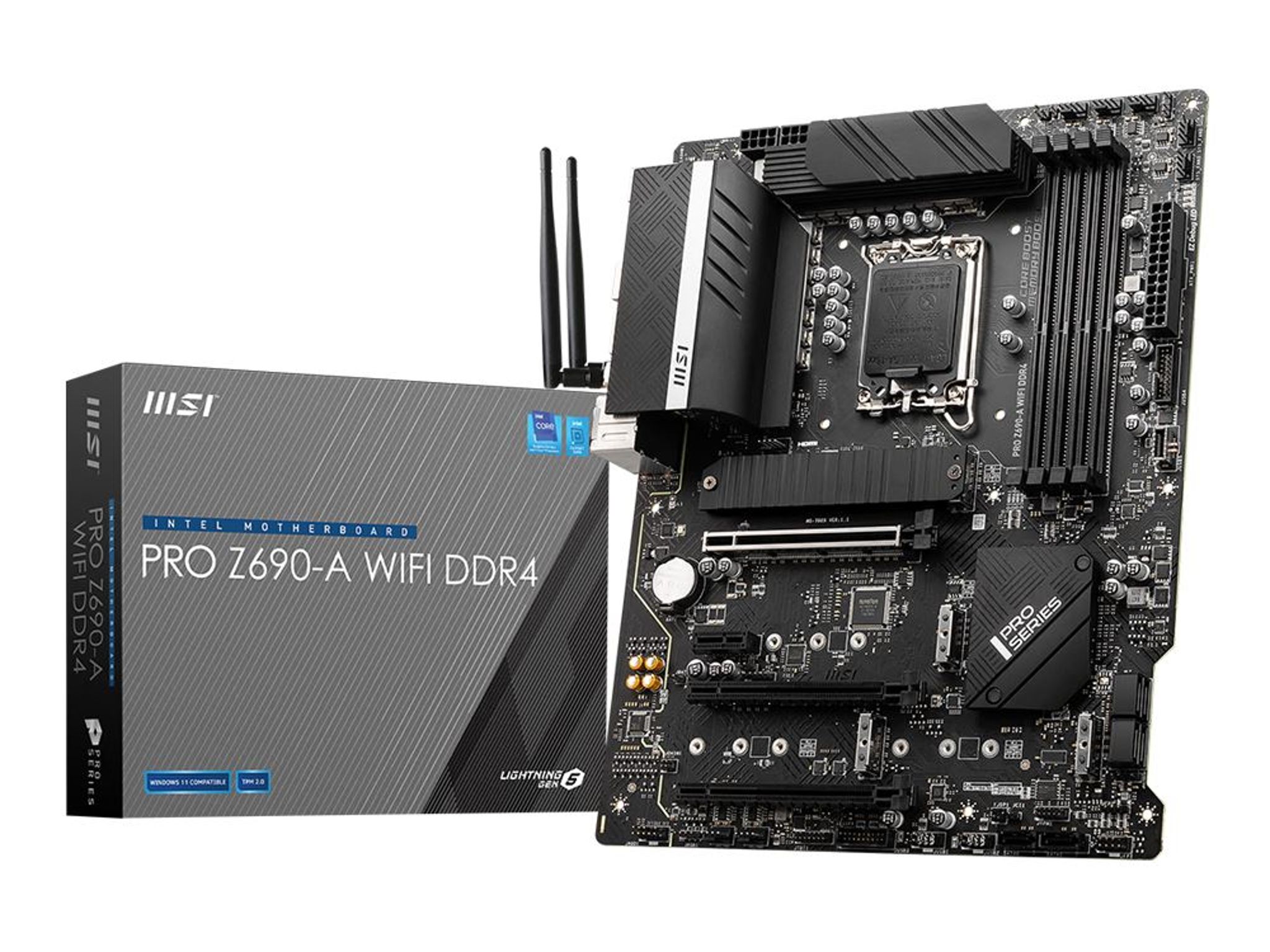 MSI Z690-A Pro WiFi DDR4 Intel LGA 1700 ATX Motherboard