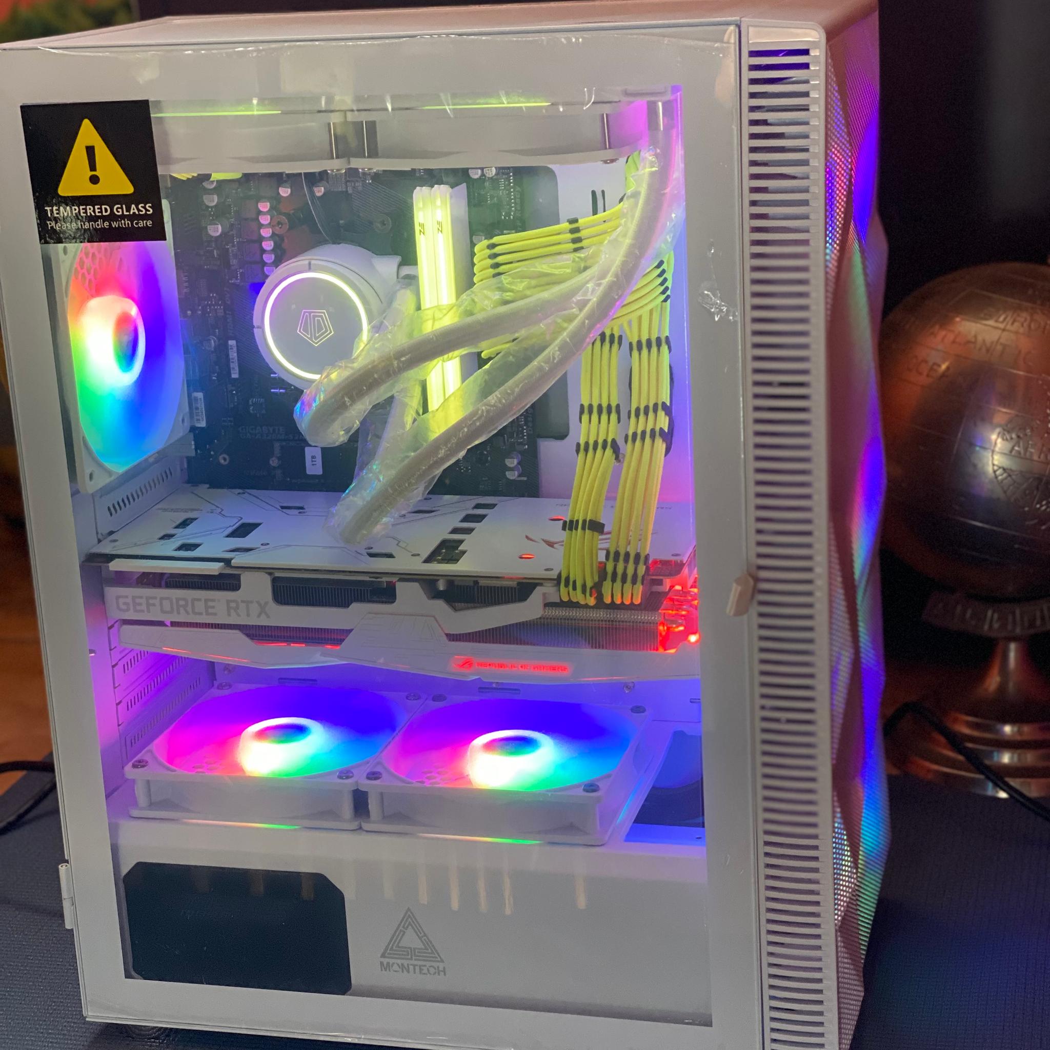 ASUS Rog Strix RTX 2080TI-Ryzen 5 5600X-16GB Corsair Vengeance RAM-1TB M.2 NVMe SSD-Windows 11 