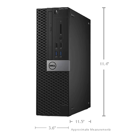 Small Form Factor Gaming Dell Optiplex - i7 6700, RX 550, 16GB DDR4 RAM, WiFi + Bluetooth