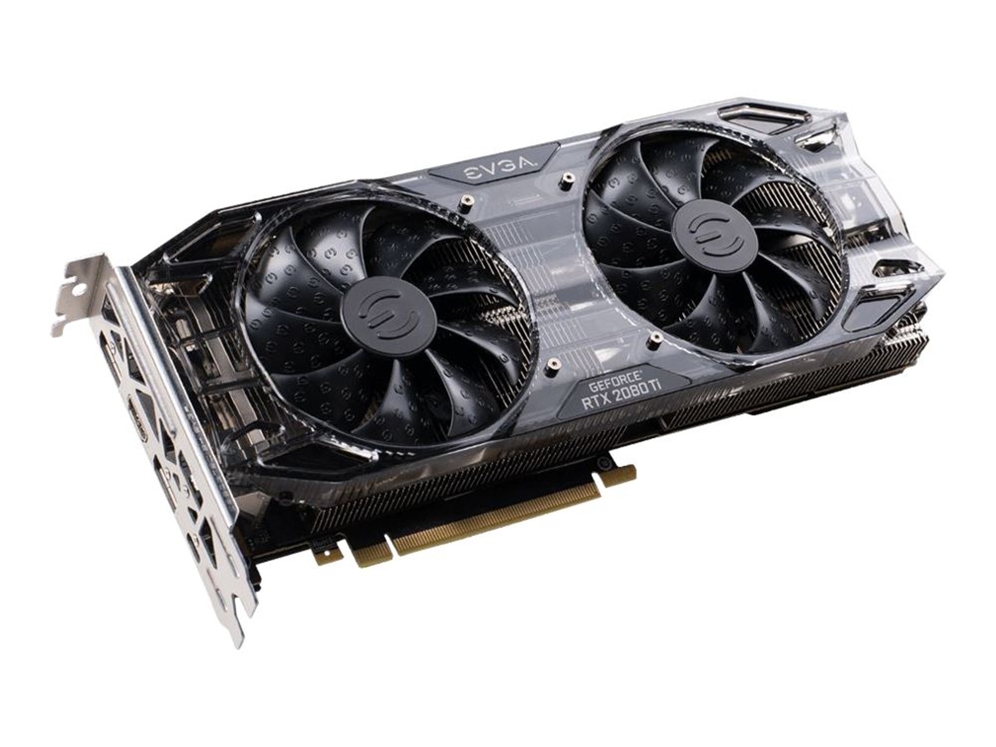 EVGA GeForce RTX 2080 Ti Black Edition Dual-Fan 11GB GDDR6 PCIe 3.0 Graphics Card