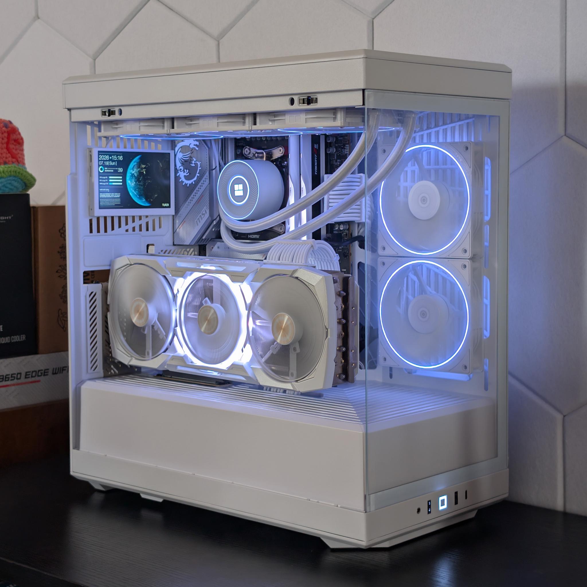 🐻‍❄️🤍 4K Gaming Beast | RX 7900XTX | Ryzen 7 9800X3D | 2TB SSD | 32GB RAM | WiFi 6 & BT 🤍🐻‍❄️