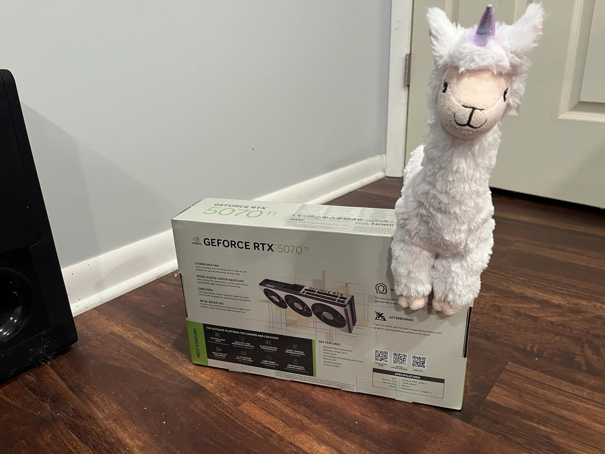 GeForce RTX 5070 Ti 16G MSI INSPIRE 3X OC PLUS 5070ti
