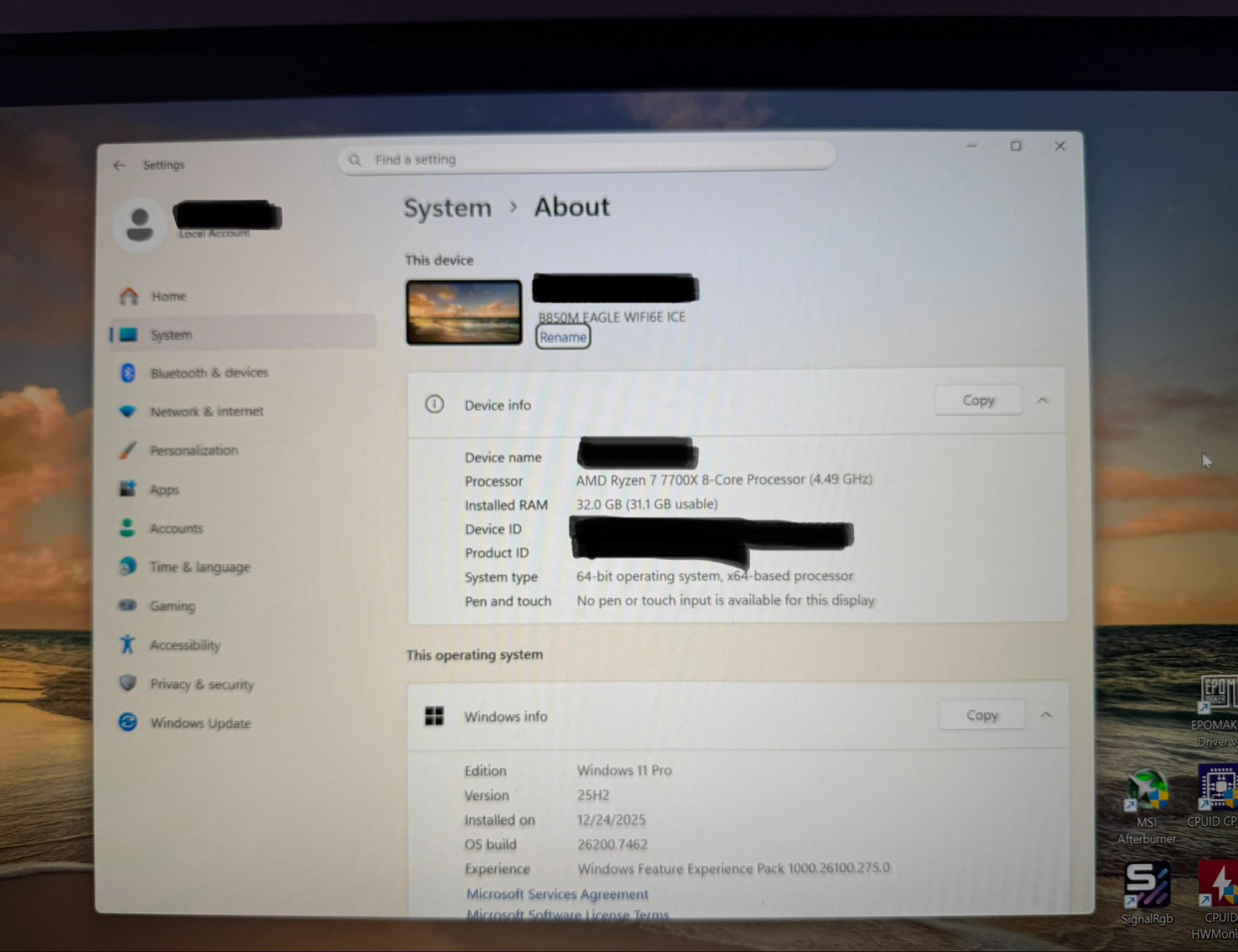 Custom Gaming PC Build