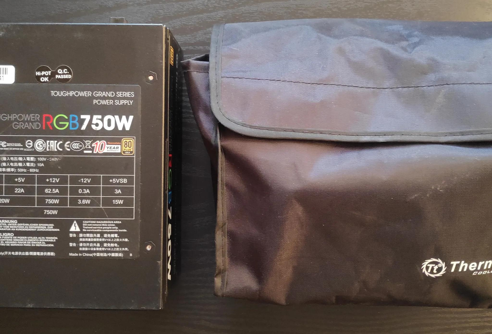Thermaltake Toughpower Grand RGB 750W, Fully Modular 80 Plus Gold Power Supply