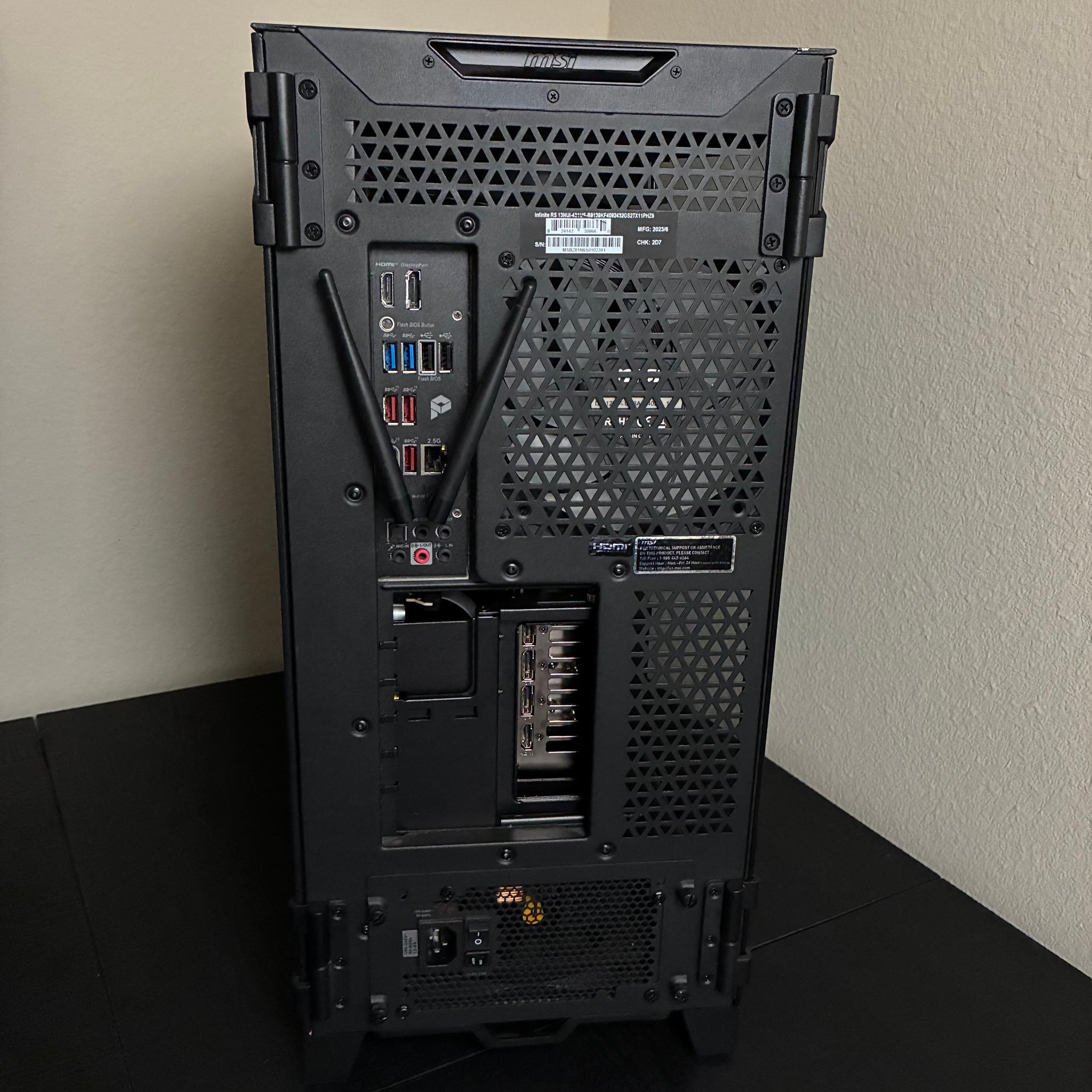 5080 ALL BLACK GAMING PC