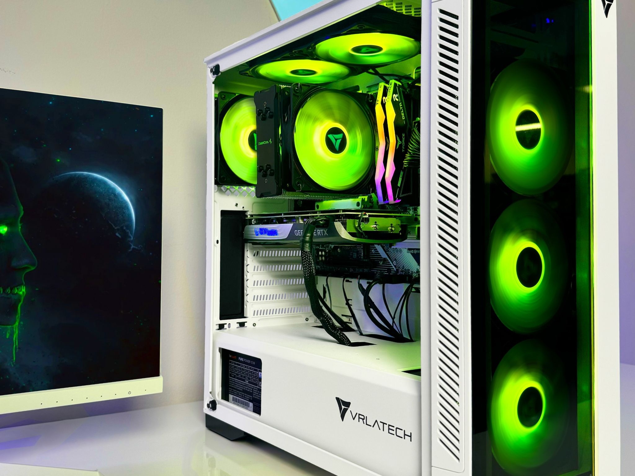 NEW VRLA Tech GeForce RTX 4060 Ti Intel Core i5-14400F 32GB DDR5 1TB NVMe 650W PSU Windows