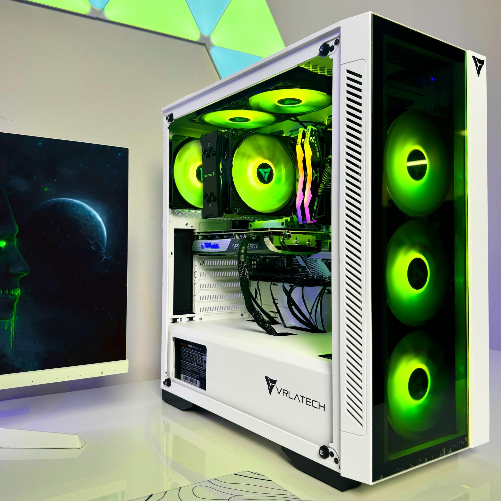NEW VRLA Tech GeForce RTX 4060 Ti Intel Core i5-14400F 32GB DDR5 1TB NVMe 650W PSU Windows