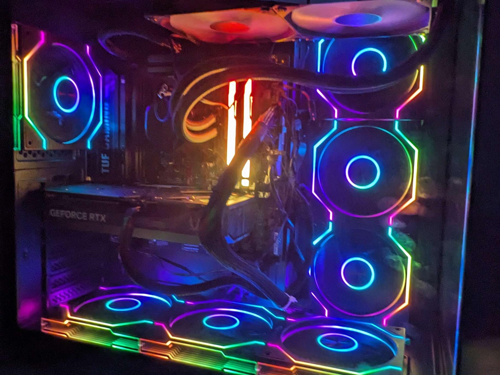 Brand New Ryzen 7 7800X3D + RTX 5060 Ti Gaming PC  Freshly built with **100% brand-new parts**.