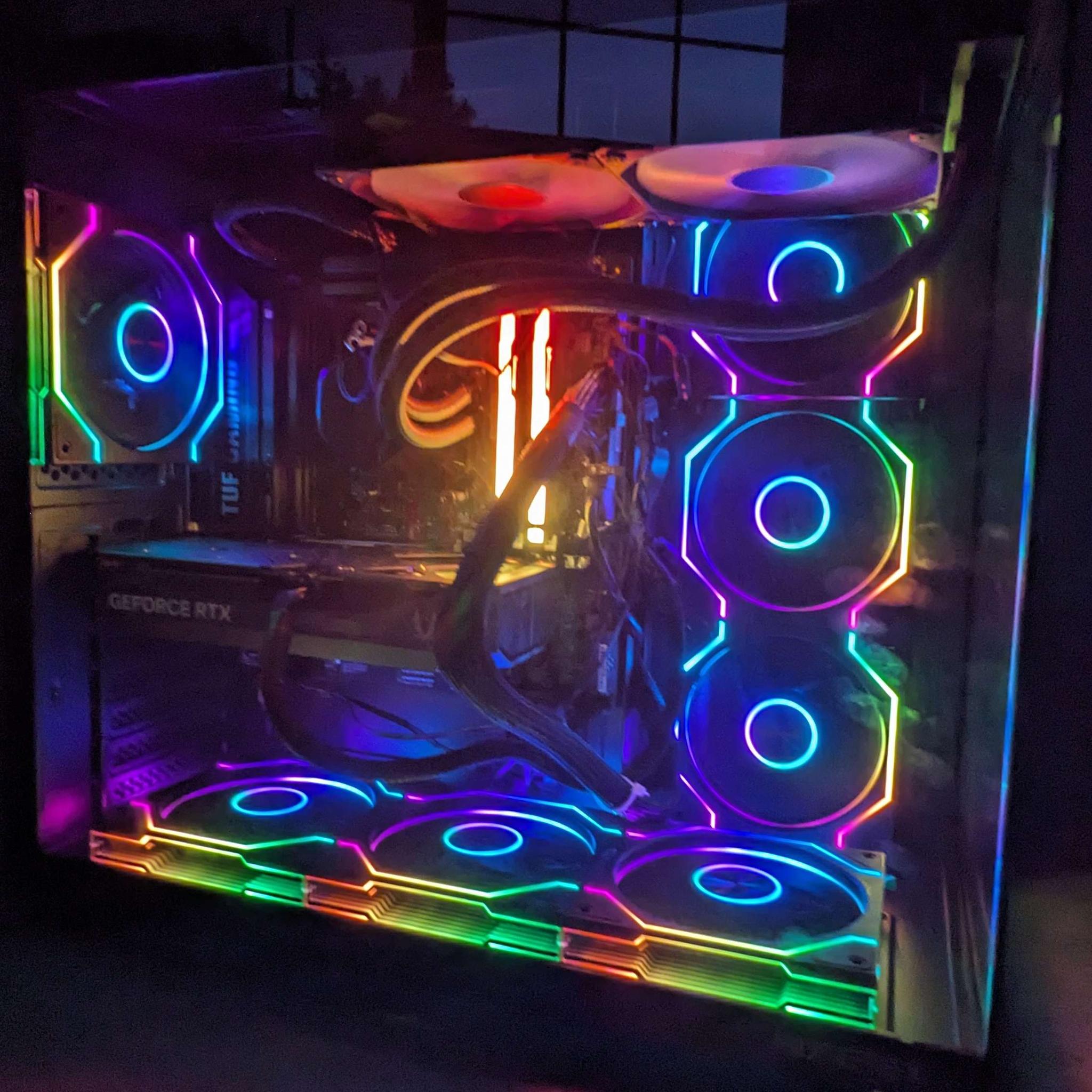 Brand New Ryzen 7 7800X3D + RTX 5060 Ti Gaming PC  Freshly built with **100% brand-new parts**.