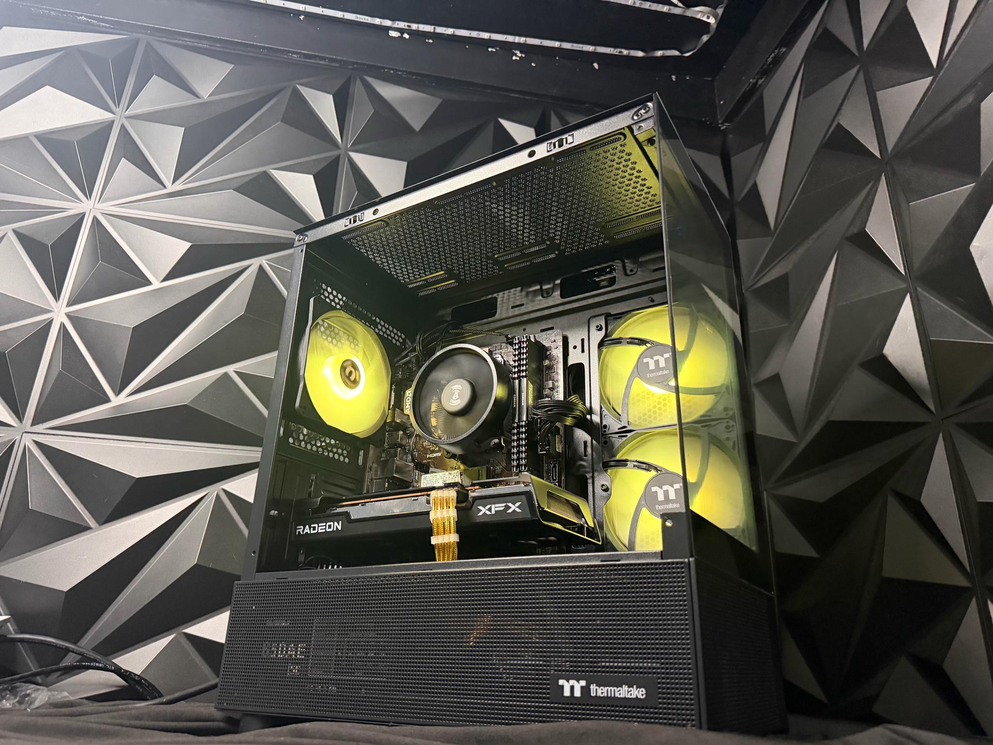 🦷✨ GOLD TOOTH ✨🦷Ryzen 5 5500| RX 6600| 16 GB DDR4| 500 GB SSD| 650W PSU