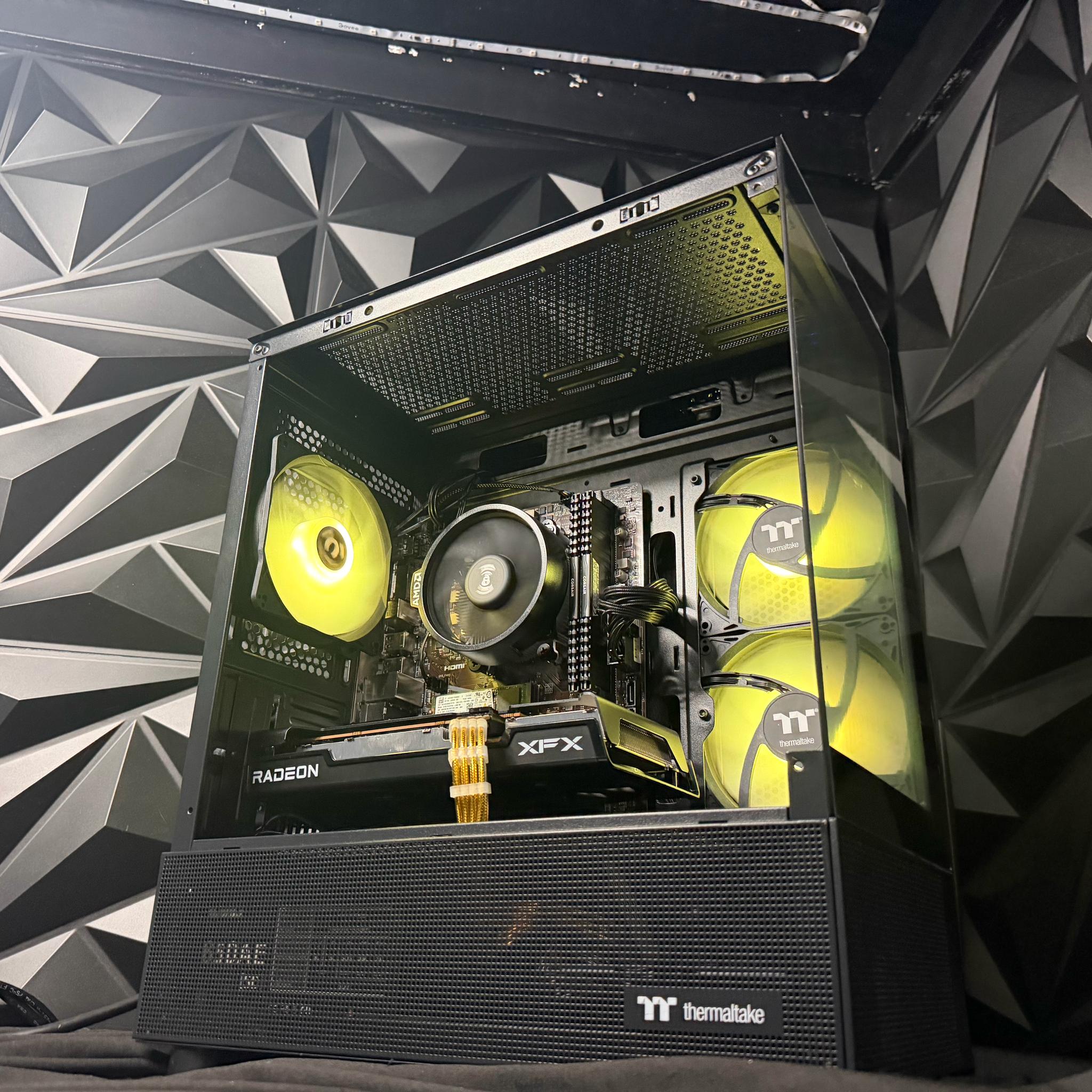 🦷✨ GOLD TOOTH ✨🦷Ryzen 5 5500| RX 6600| 16 GB DDR4| 500 GB SSD| 650W PSU