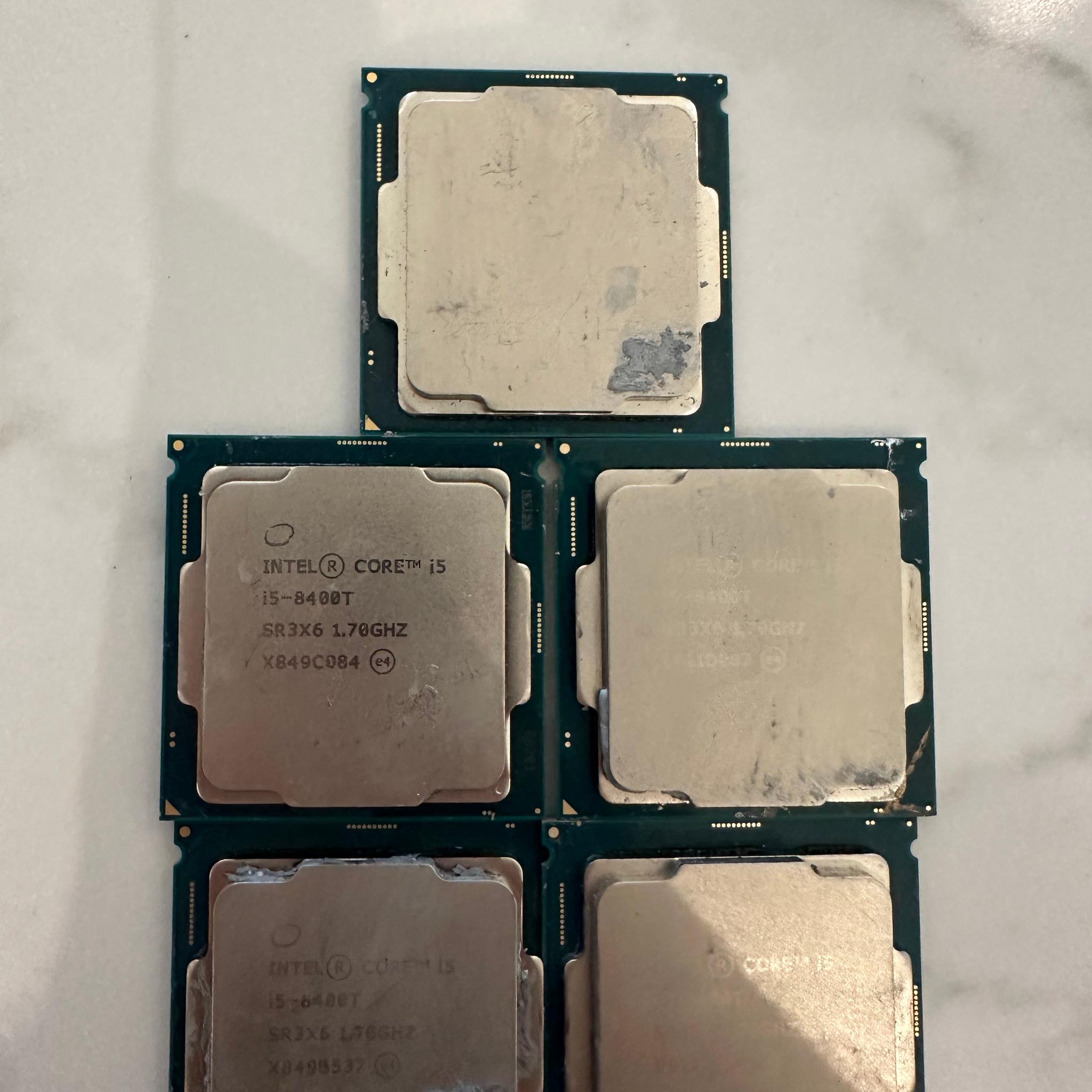 Intel Core i5-8400T 1.70GHz LGA1151 CPU - Tested Working (Lot of 7)