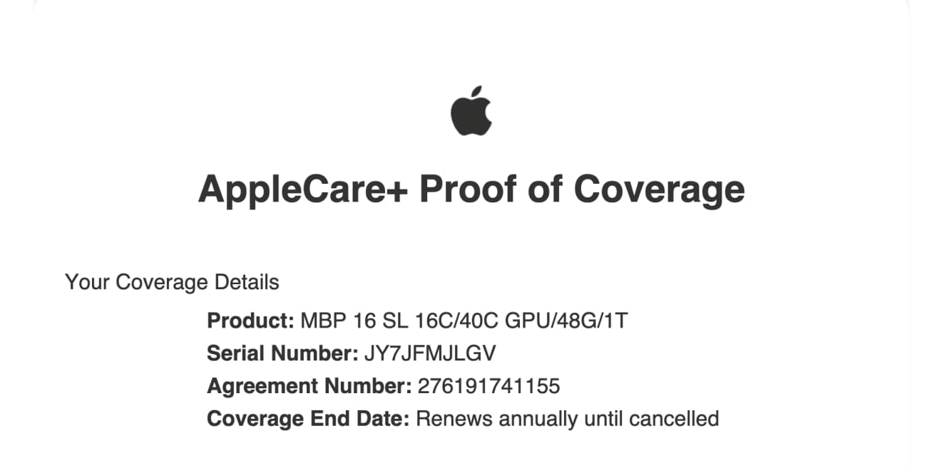 MacBook Pro M3 Max, 16‑core CPU, 40‑core GPU, 16.2' Display, 48GB RAM, 1TB SSD; Silver