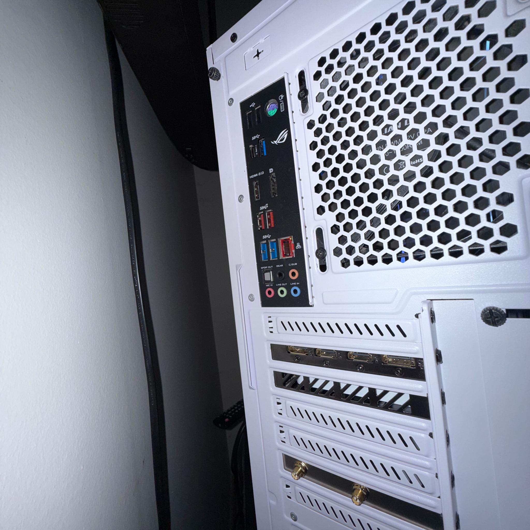 ⚪🔥 White Lian Li RTX 4060 Gaming PC | 32GB RGB | Ryzen 5 5600X 🔥⚪
