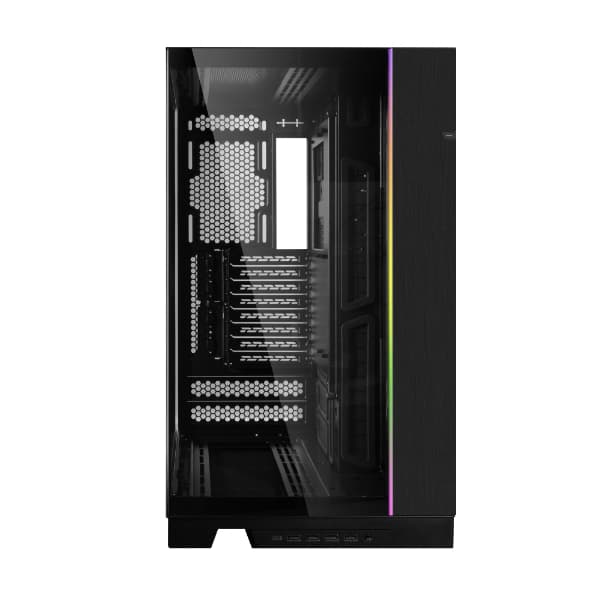 O11 Dynamic EVO XL Black tempered glass
