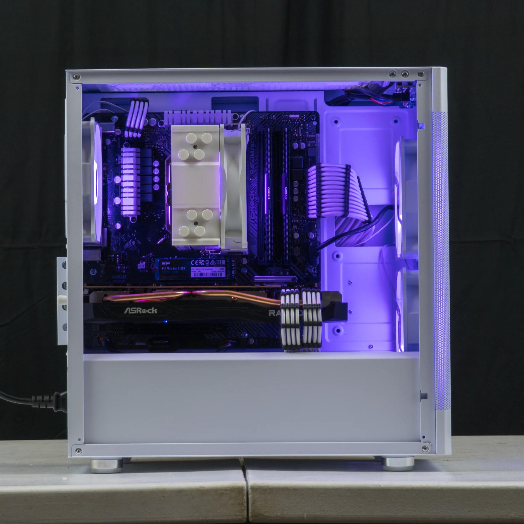 🤍🖤 RX 6700XT / Ryzen 5 5600 / 32GB Gaming PC 🖤🤍