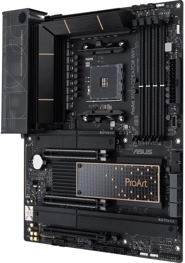 ASUS ProArt X570-CREATOR WIFI AMD X570 AM4 DDR4 ATX Desktop Motherboard