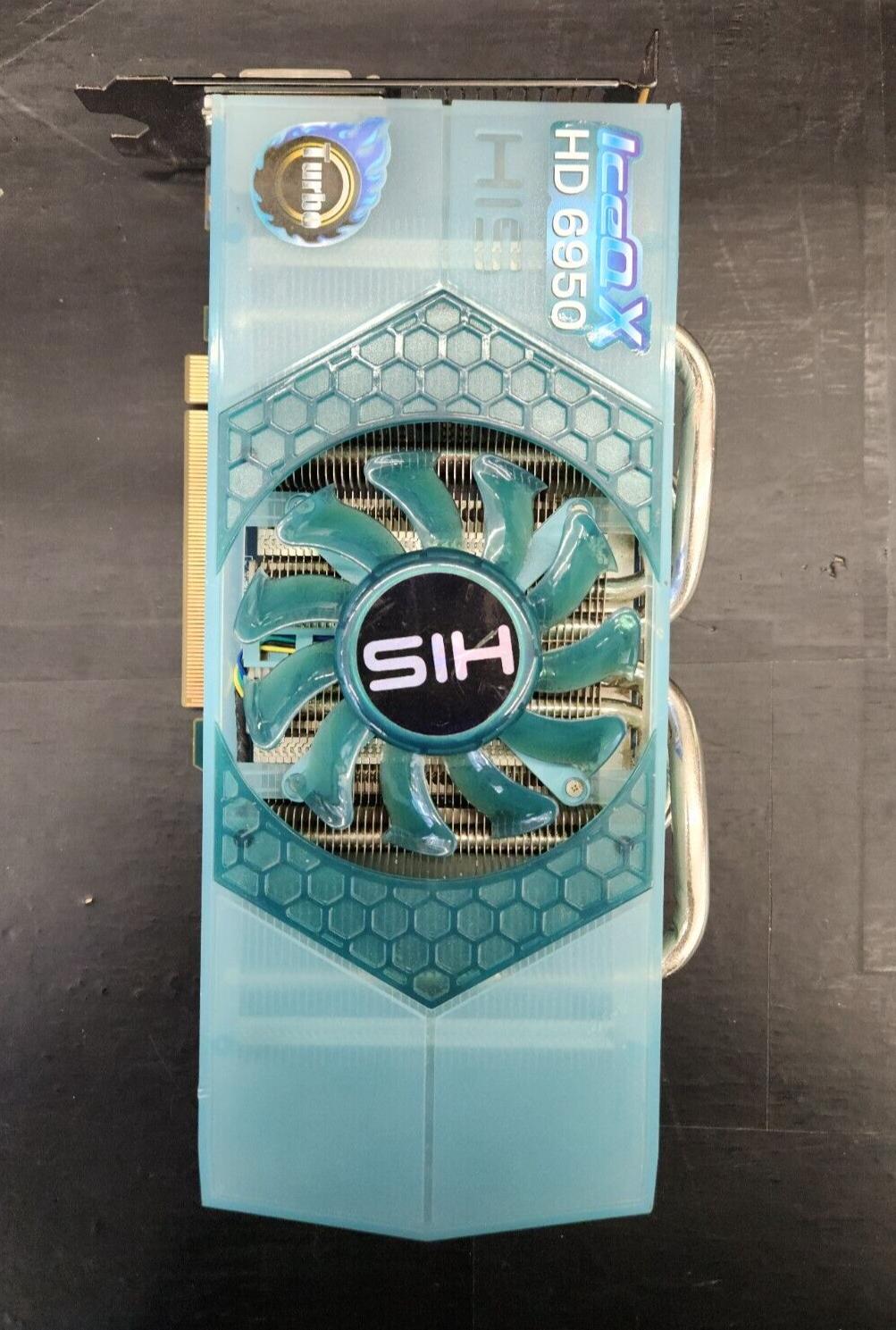 HIS Radeon HD 6950 IceQ XTurbo 2GB GDDR5 Graphics Card -MiniDisplayPort,HDMI,DVI