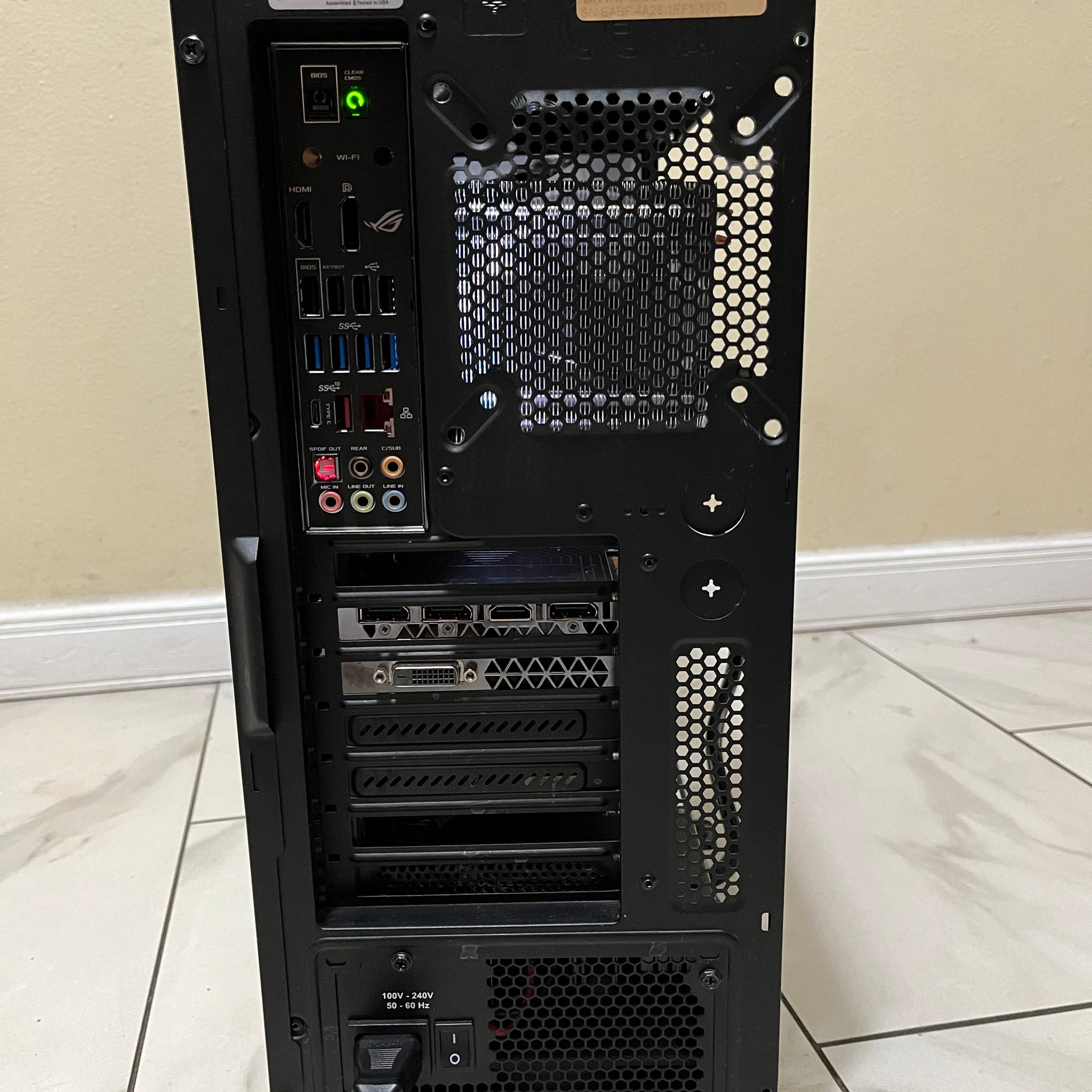 🟠🔥NVIDIA GTX Titan X Pascal, Intel i7-7700K, 16GB RAM, 1.2 TB Storage, High FPS Custom Gaming PC