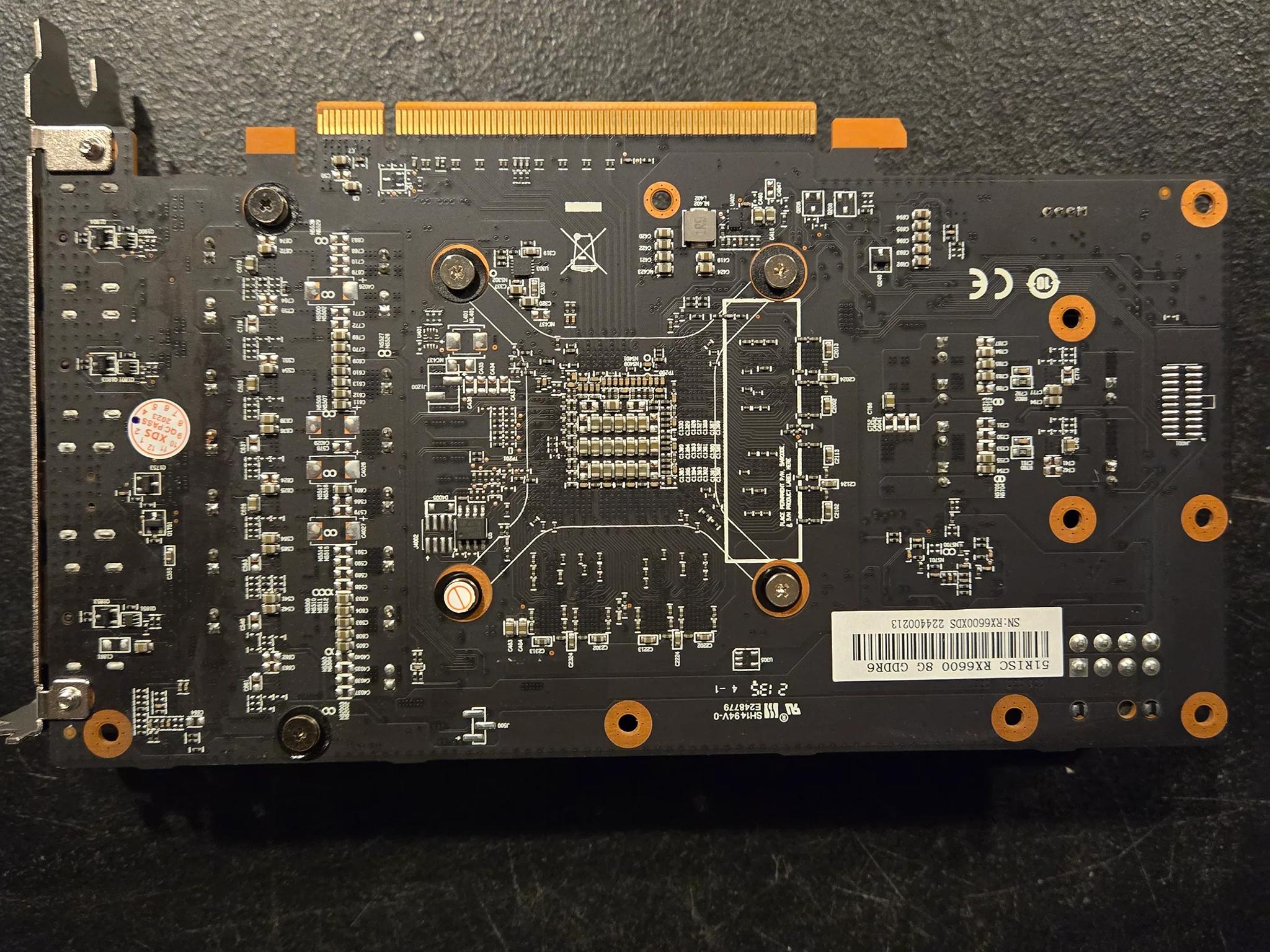 51Risc AMD Radeon RX 6600 8gb Graphics Card