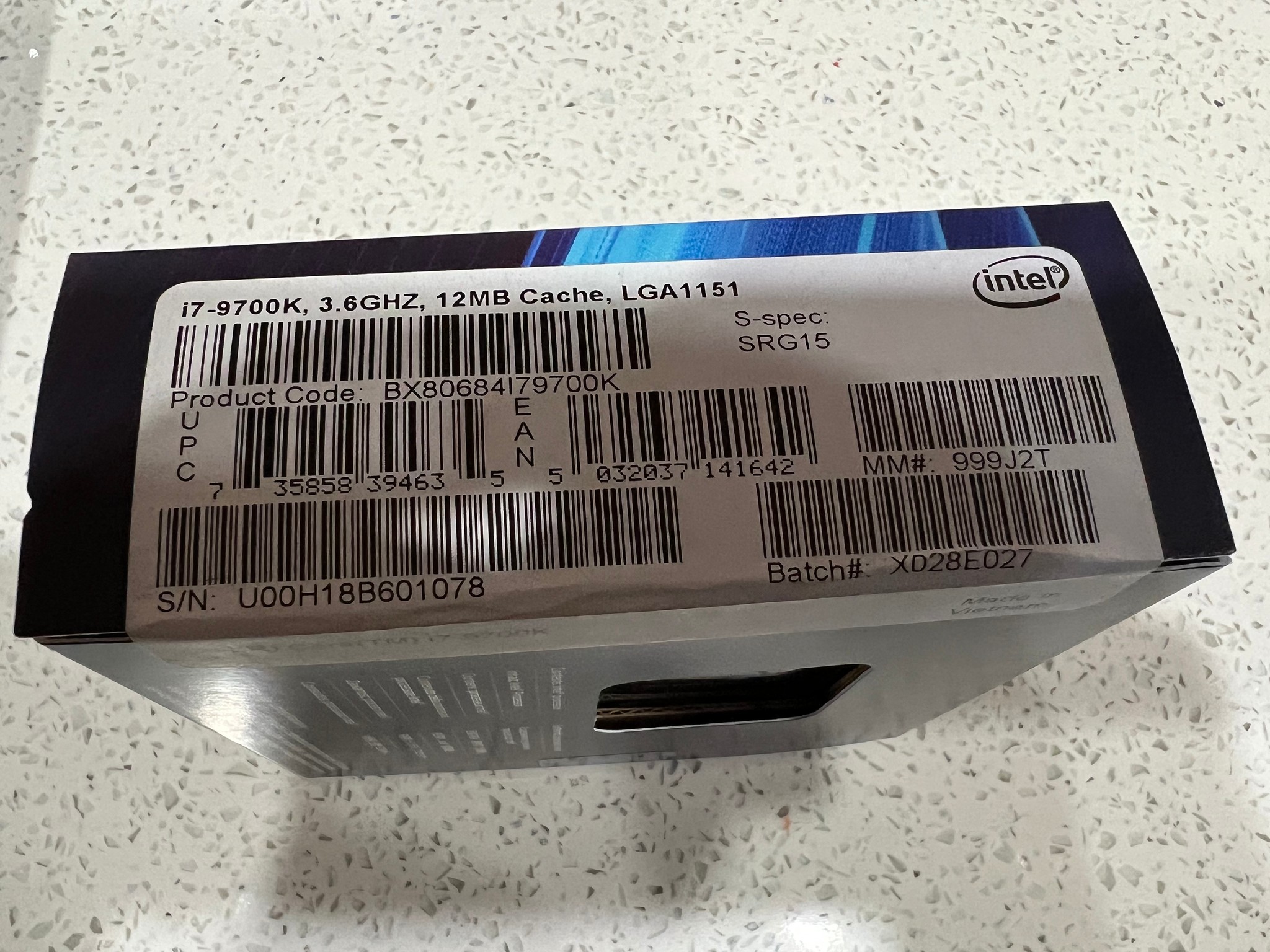 Intel i7-9700K Coffee Lake 8-Core 3.6 GHz (4.9 GHz Turbo) LGA 1151 95W Processor + Hyper 212  EVO