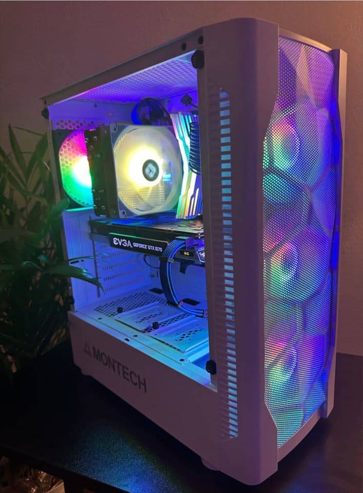 "Uranium" GTX 1070 + 10100F, 16gb RAM Custom Gaming PC