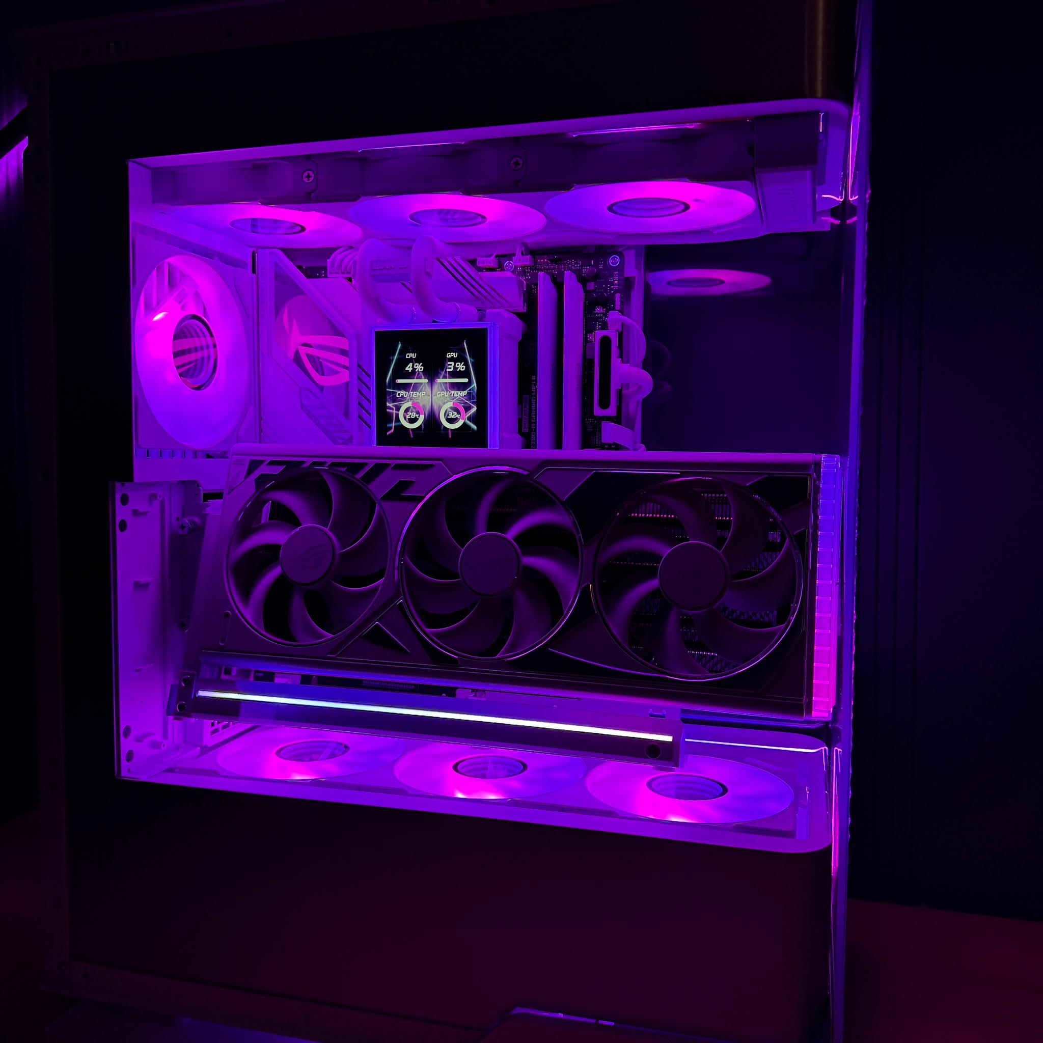 🤩Strix 4080 Super PC | Intel i7-13700K | 64GB DDR5 | 2TB Samsung 990 | 1000W Corsair⚪️