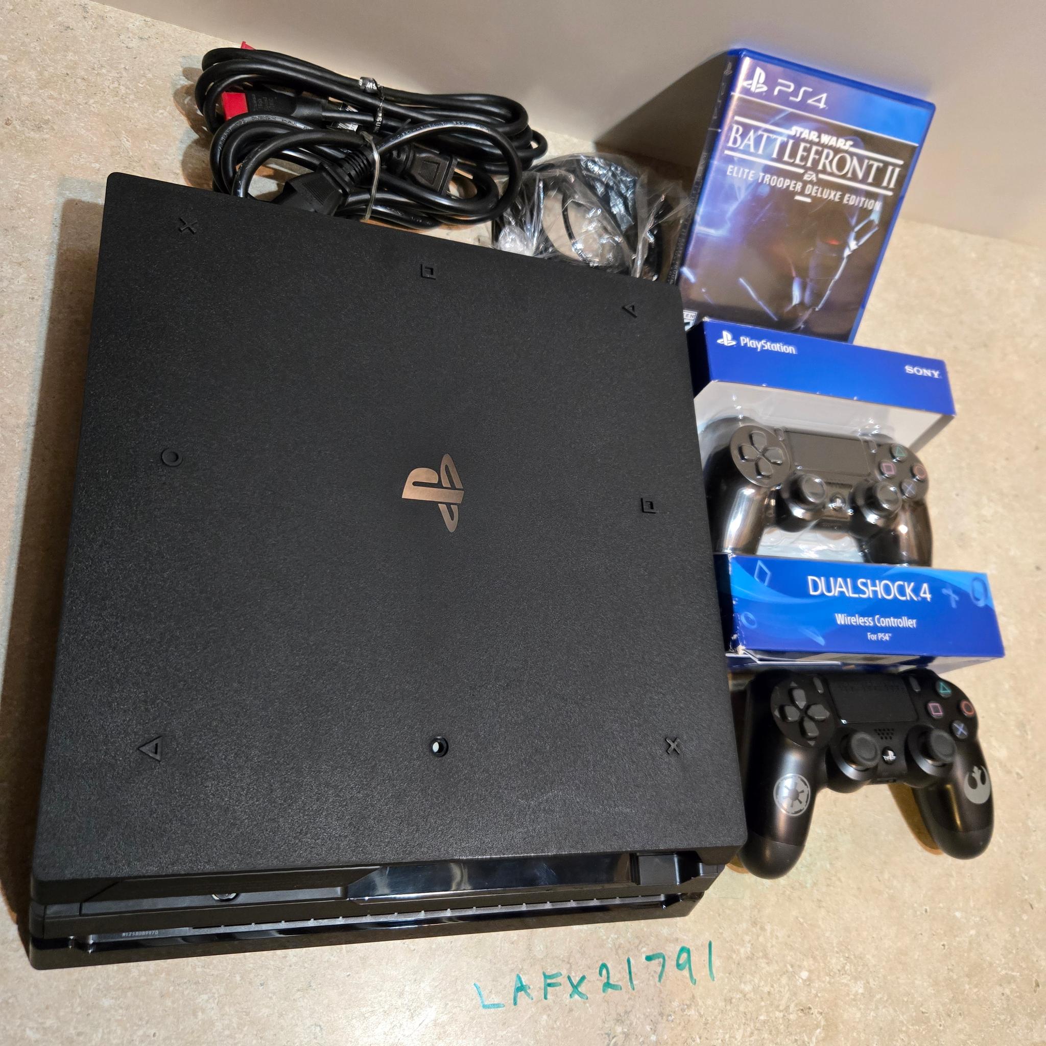 Playstation 4 Pro Console (PS4) - Star wars Battlefront 2 Edition