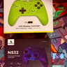 NexiGo NS32 Wireless Controller (Cosmic Nebula) + EasySMX X05 Gaming Controller (Lime) Bundle