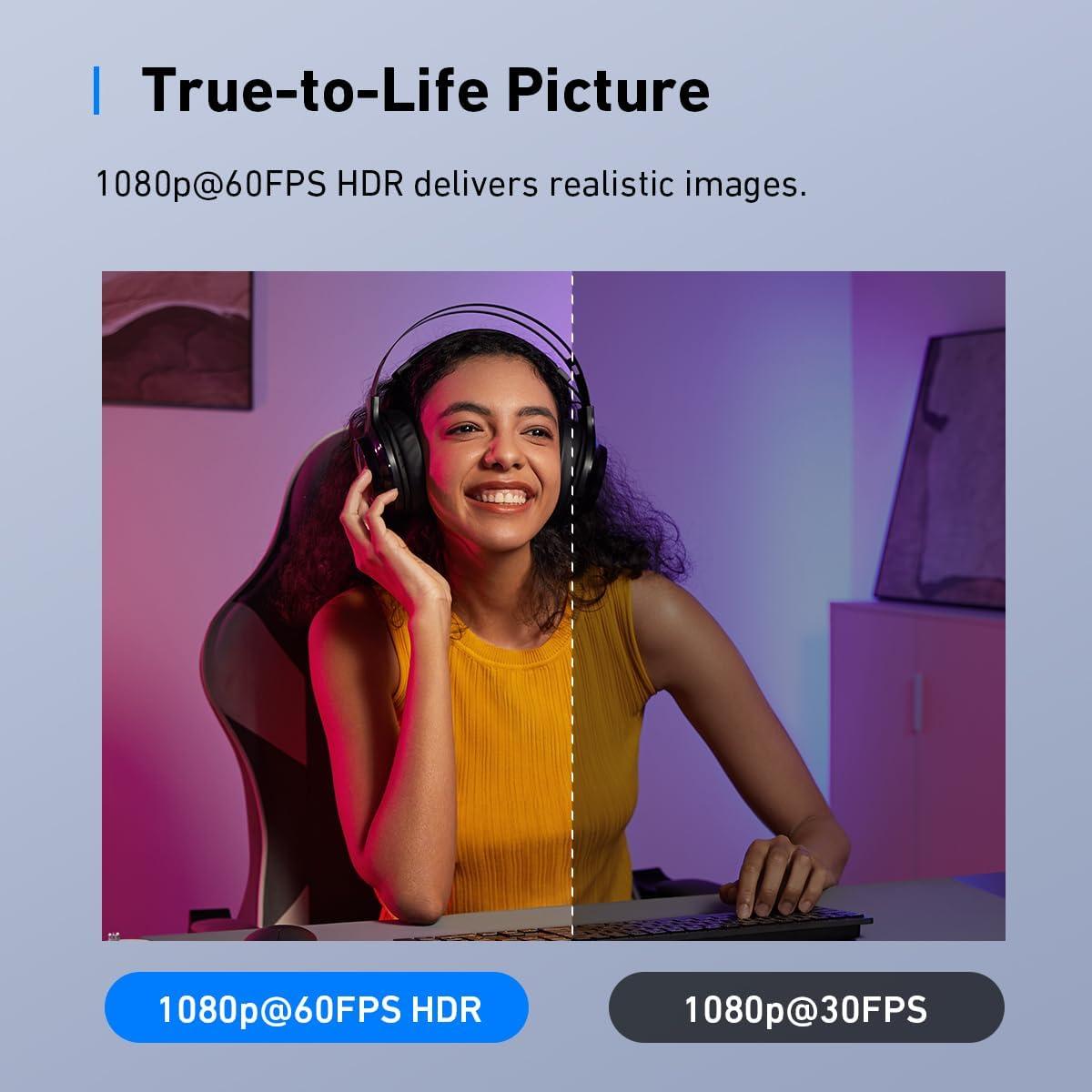 4K Webcam C310, 12 Megapixel, AI Auto Focus