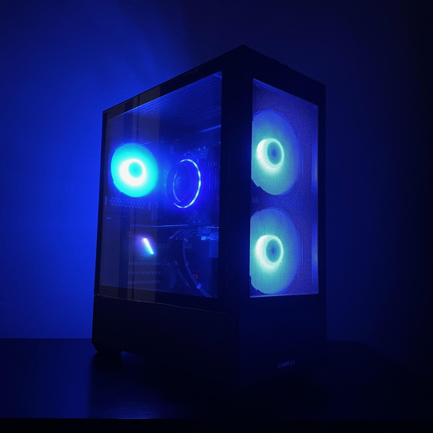 RTX 2070 Super 8gb ~ i5-9400f ~ 16gb RAM ~ 1TB SSD ~ MSI z390 ATX ~ Lian Li 205 Mesh ARGB