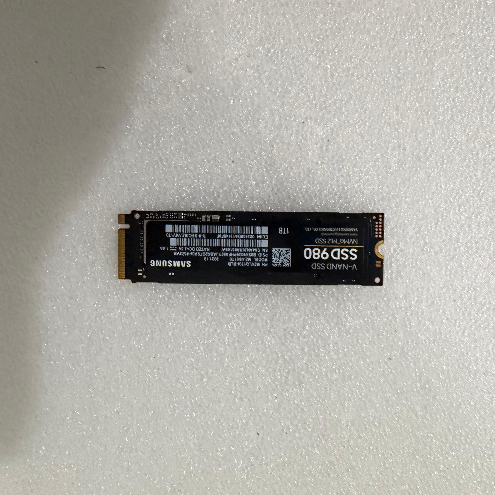 Samsung 980 1TB m.2 NVMe SSD Free Shipping