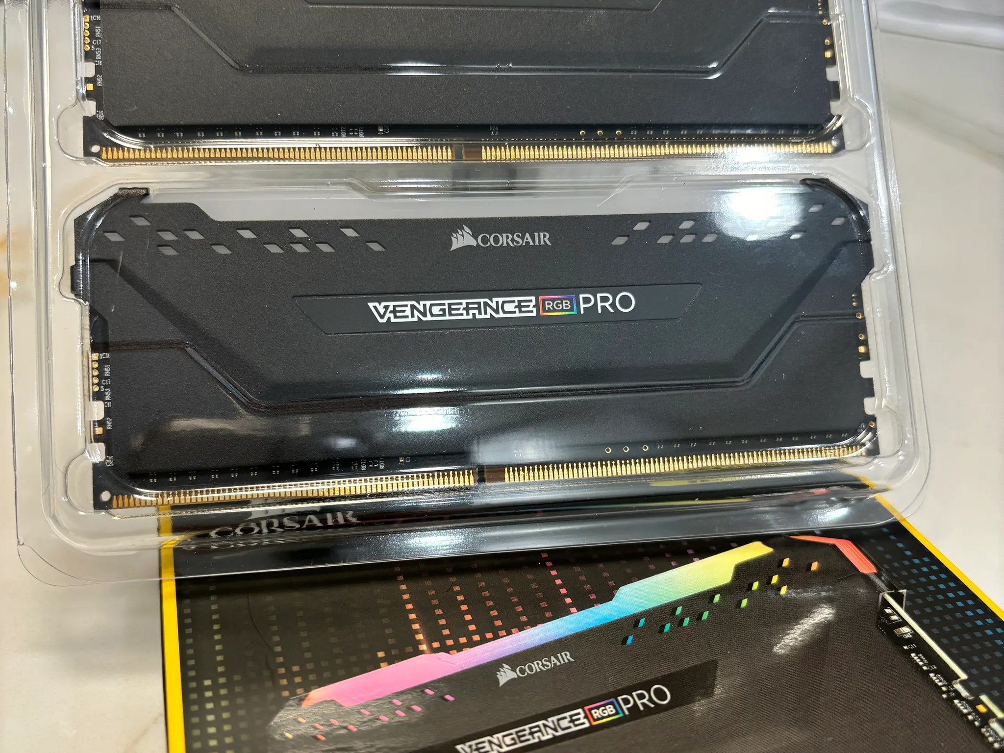 Corsair Vengeance DDR4 RAM 16Gb (8x2) 3200mhz Black