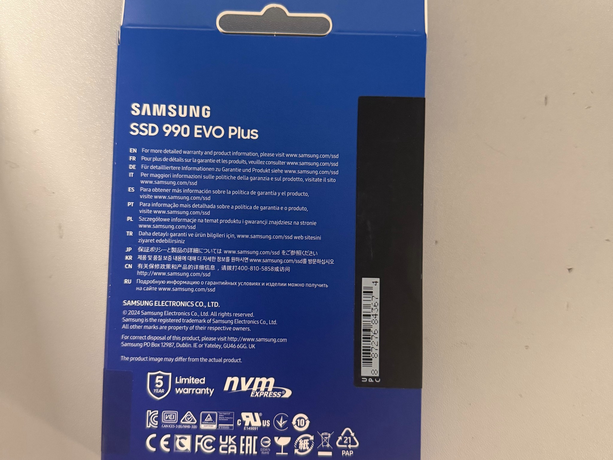 Samsung 990 EVO Plus 2TB NVMe SSD - NEW