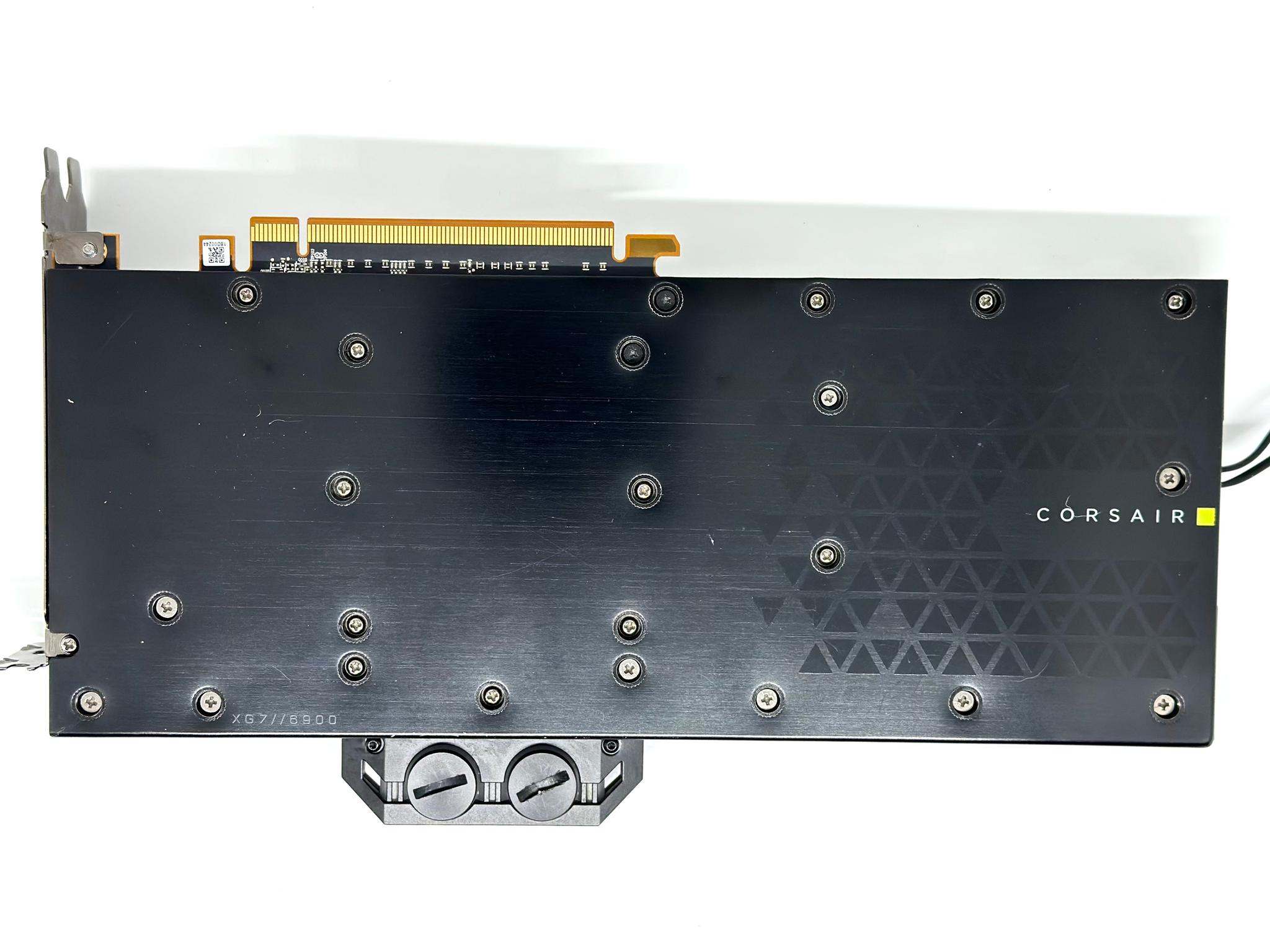 AMD Radeon RX 6800 XT Reference Edition Graphics Card + Hydro X Series XG7 RGB GPU Water Block