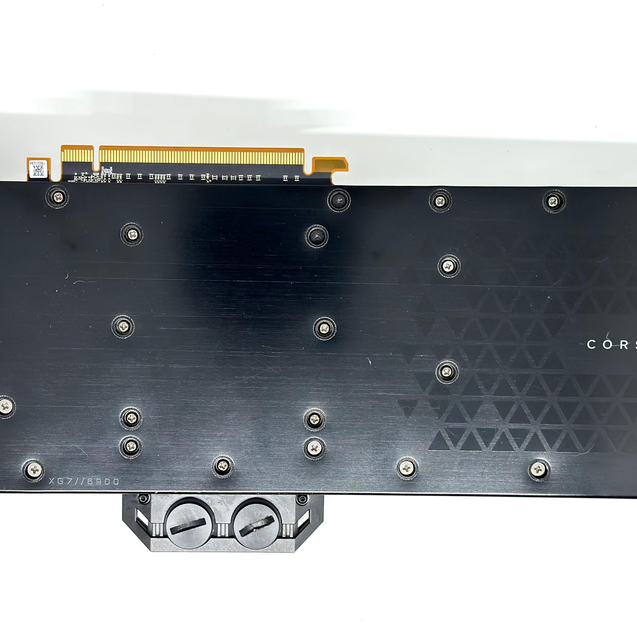 AMD Radeon RX 6800 XT Reference Edition Graphics Card + Hydro X Series XG7 RGB GPU Water Block