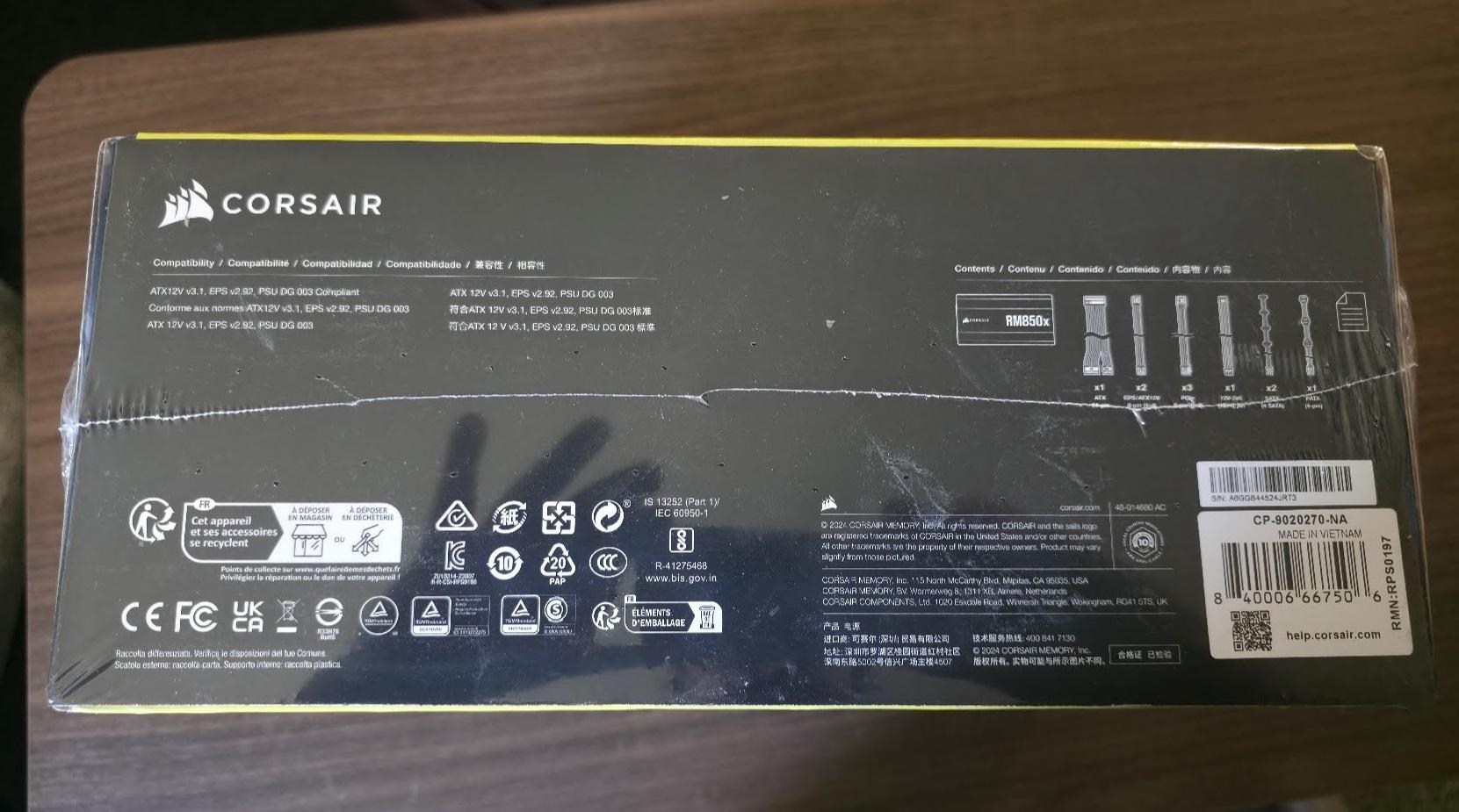 Corsair RM850X