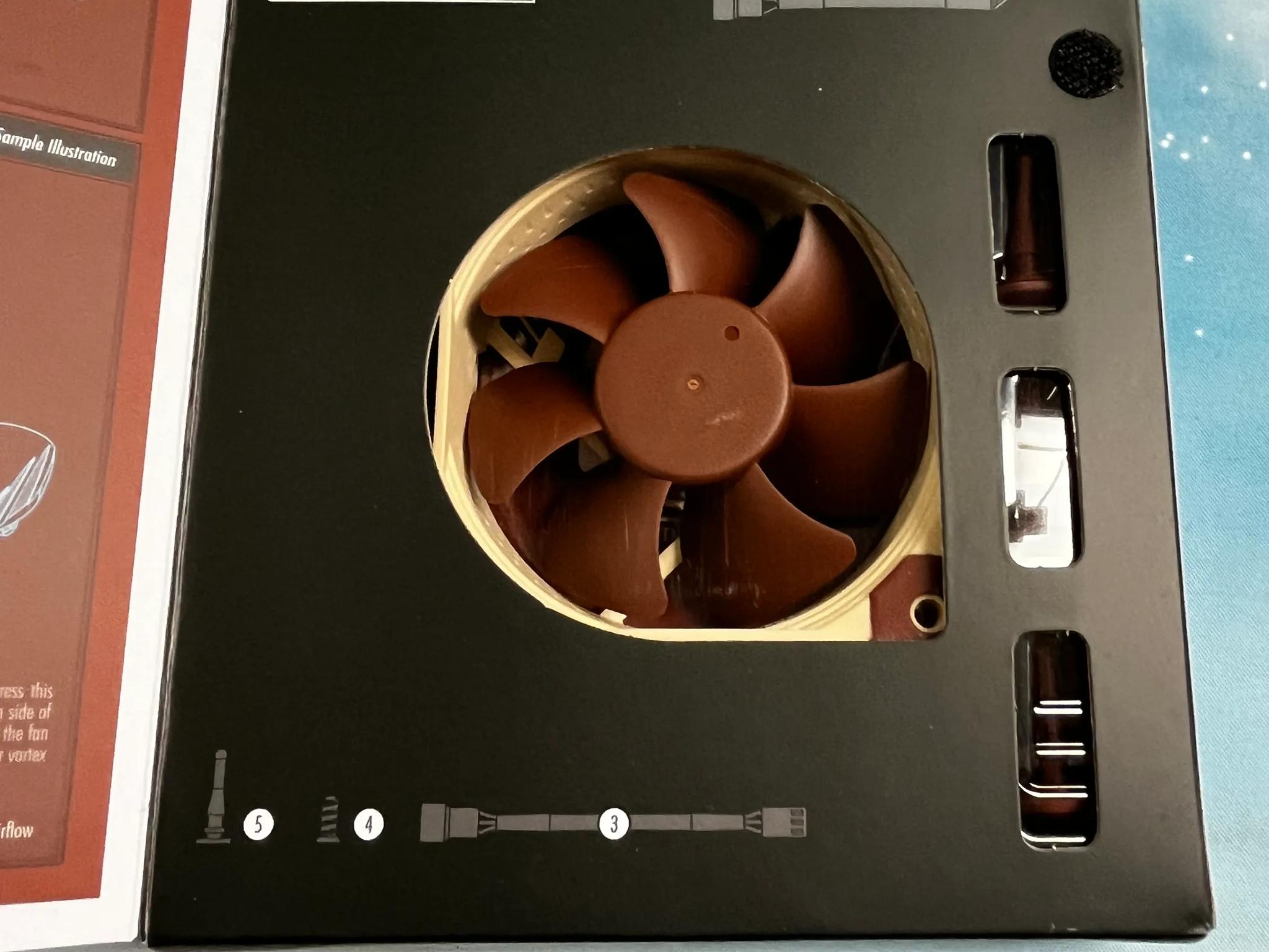 Pair of Noctua NF-A8 PWM Premium Quiet Fans, 4-Pin (80mm, Brown)