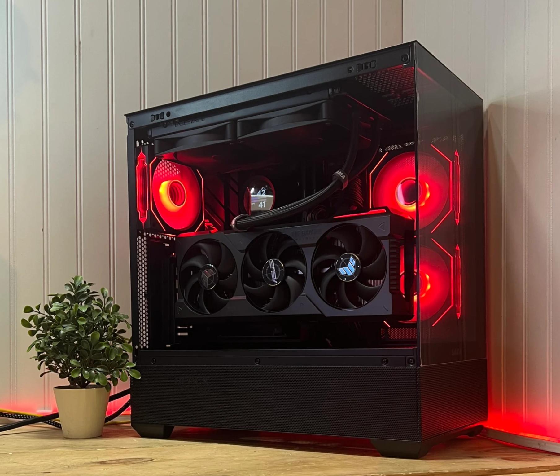 🔥4k Any GAME Raytracing ON🔥 9800x3d/48g ddr5/2TB NVME/1000w B tire PSU/280mm rad/4090