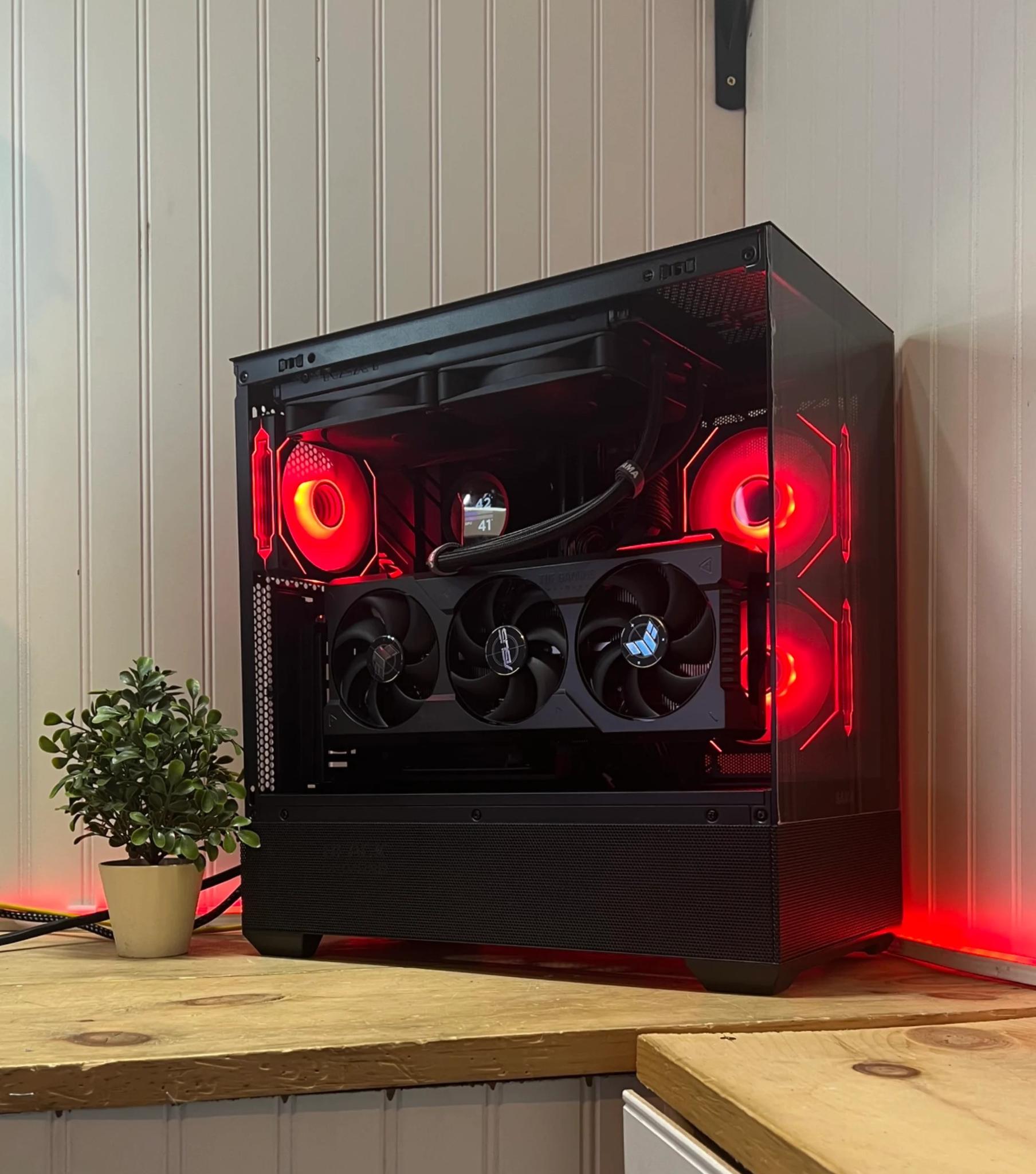 🔥4k Any GAME Raytracing ON🔥 9800x3d/48g ddr5/2TB NVME/1000w B tire PSU/280mm rad/4090