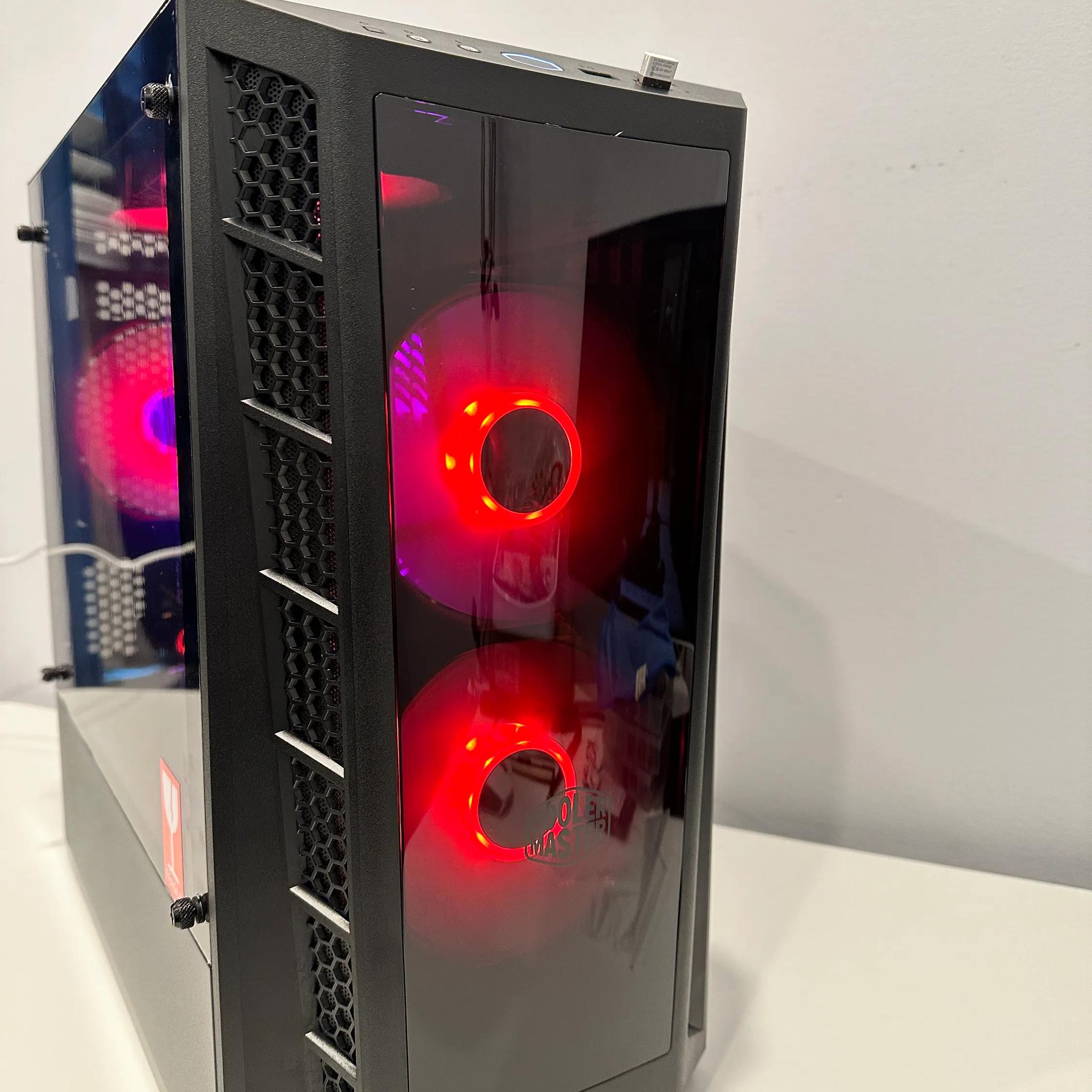 ⚫️🐆Black Panther⚫️🐆 ||Gaming PC-Ryzen 5 5500 6-Core -AMD RX 6600  8GB-1TB NVME SSD-16GB DDR4 RAM