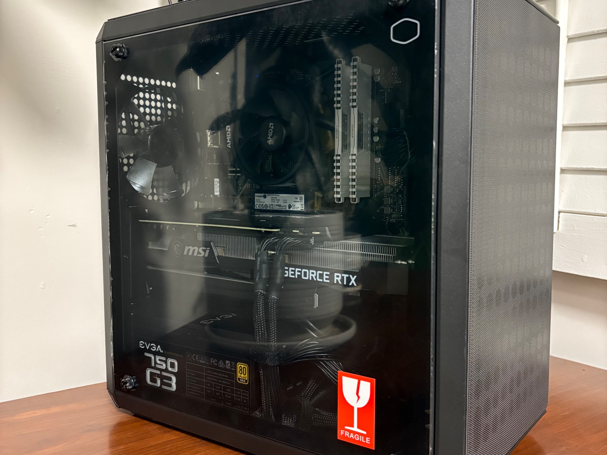 RTX 3070 | Ryzen 5 3600 | 16GB DDR4 | 1 TB SSD | 750W PSU | 3x 120mm Fan | mATX Case