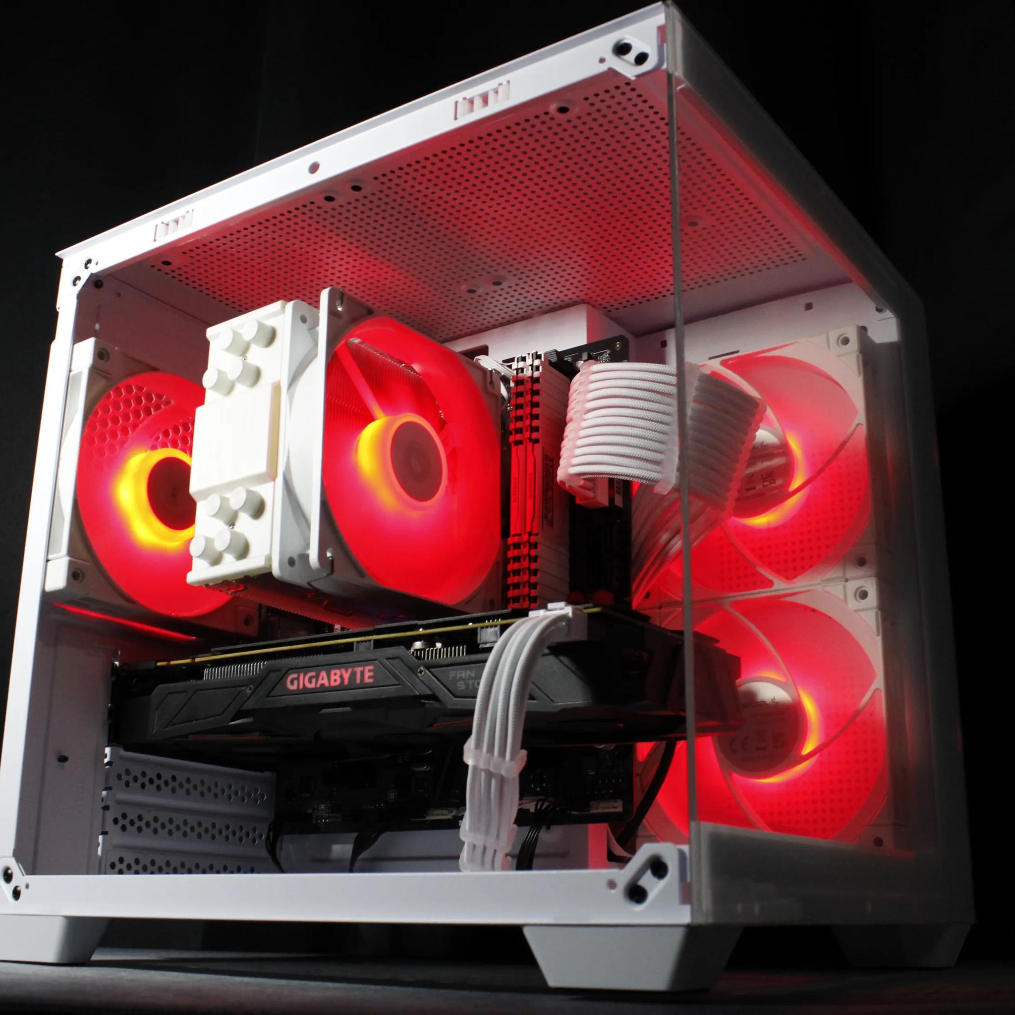 🤍 White Gaming PC [GTX 1080][12th gen CPU]